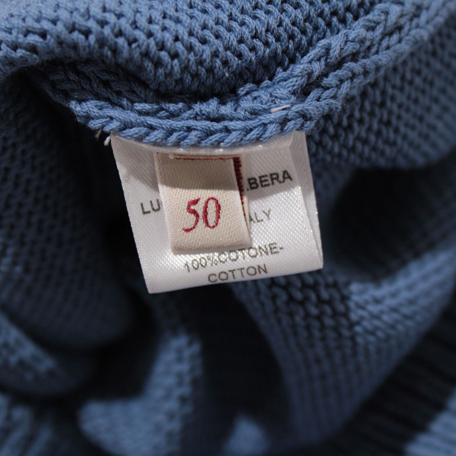 Luciano Barbera Luciano Barbera Sweater Size US M in Blue Size US M / EU 48-50 / 2 - 9 Thumbnail