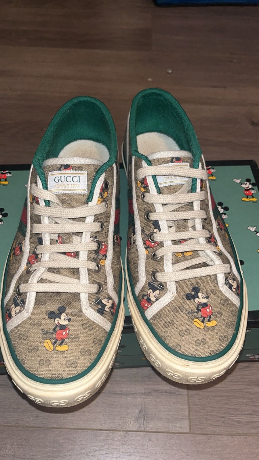 Gucci Gucci x Disney Mickey Mouse Tennis Size US 9 / EU 42 - 3 Thumbnail