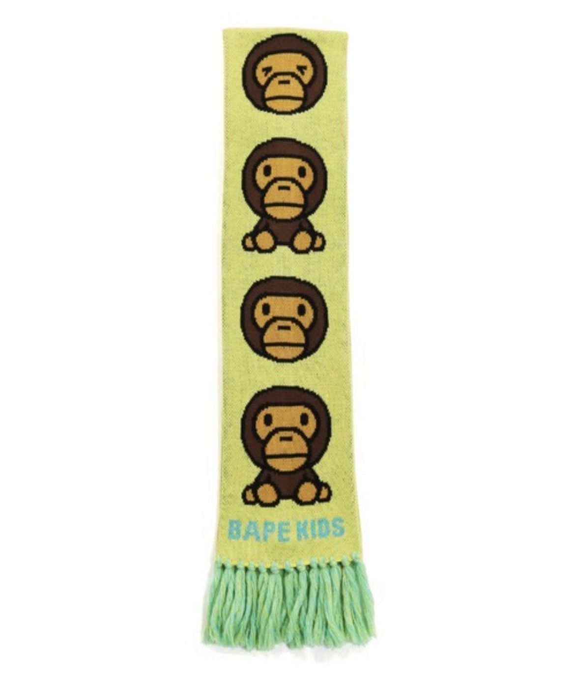 Bape Bape BABY MILO KNIT SCARF KIDS Size ONE SIZE - 2 Thumbnail