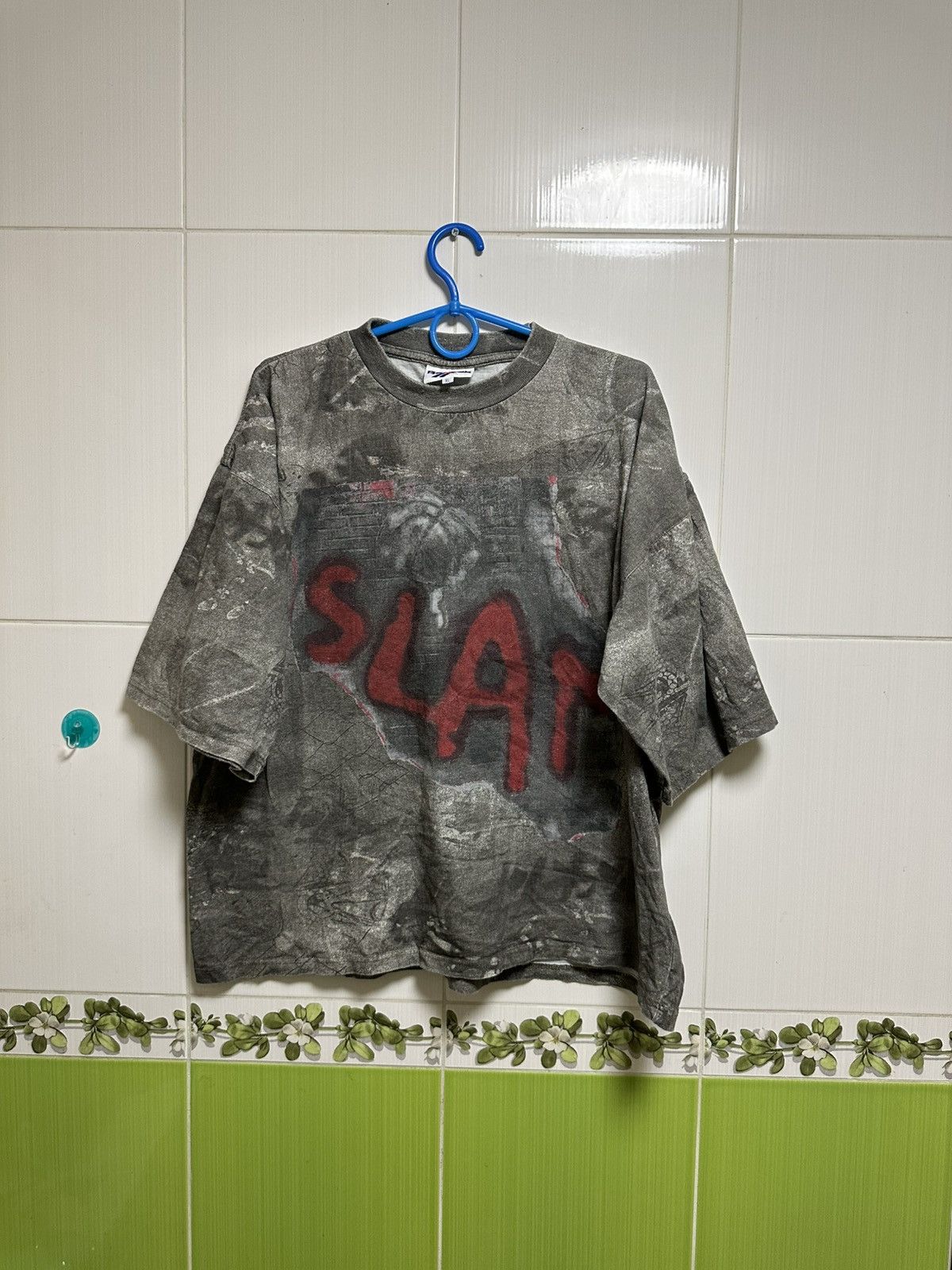 Reebok × Vintage Reebok Slam Shaquille O'neal basketball vintage tee t shirt Size US XL / EU 56 / 4 - 1 Thumbnail
