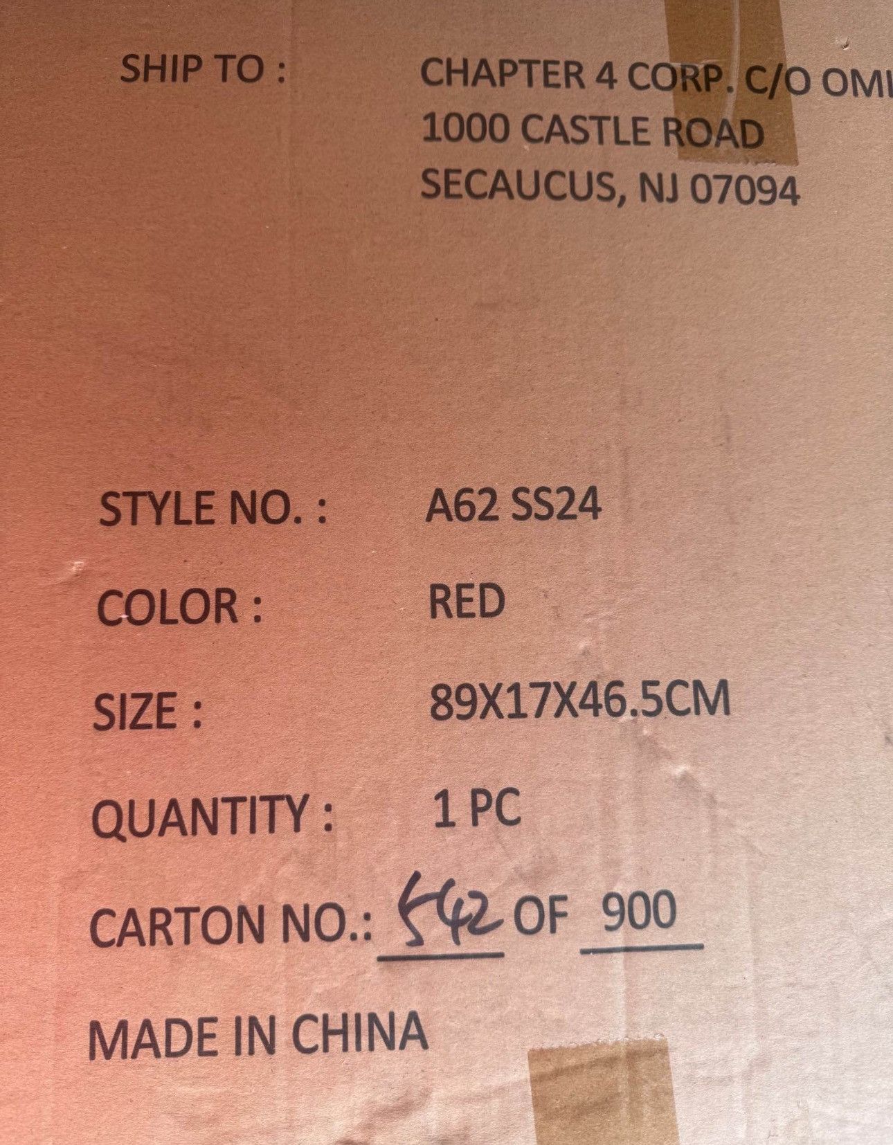 Supreme (NEW) Supreme Coleman Folding Table Set (One Size, Red) Size ONE SIZE - 2 Thumbnail