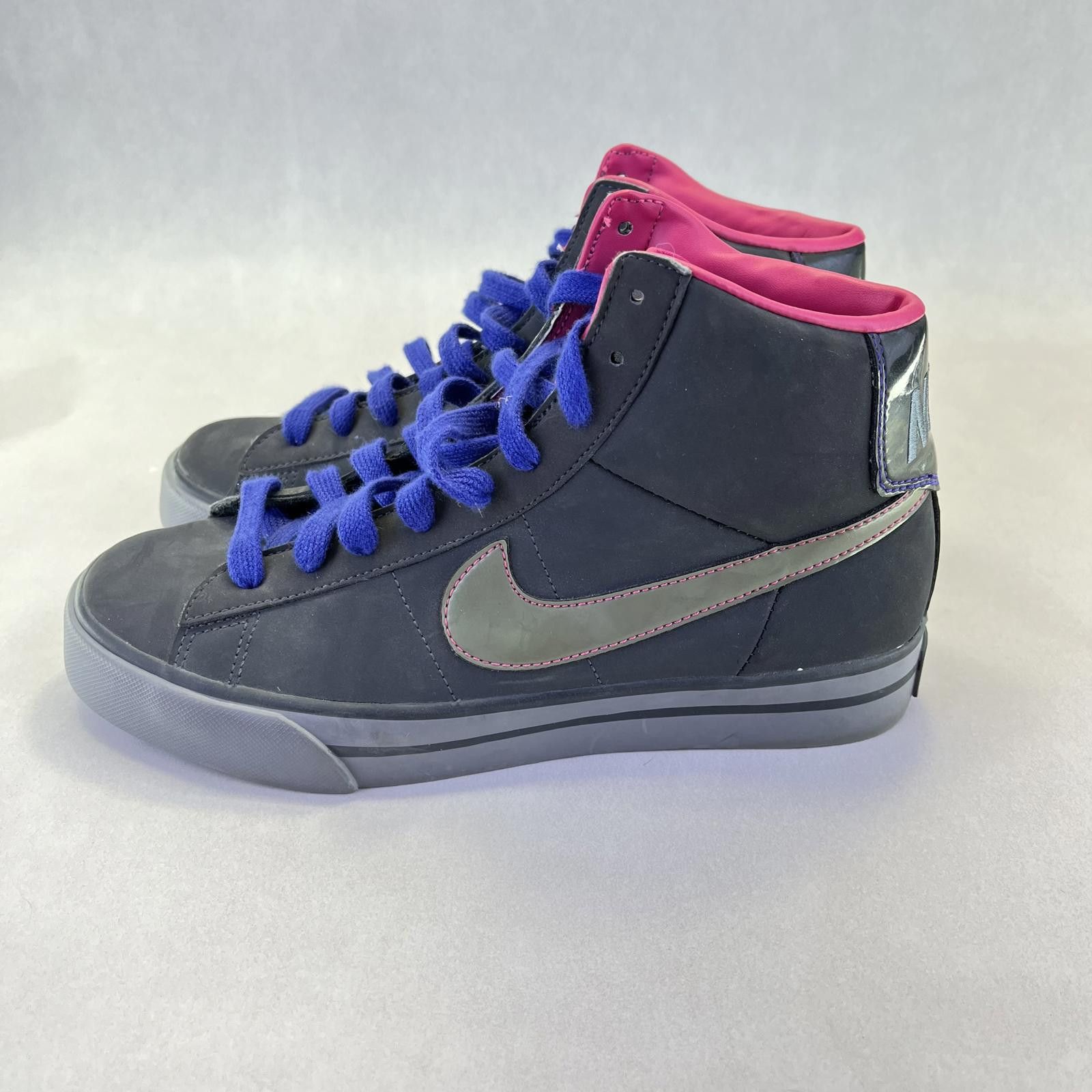EUC Nike Sweet Classic High Tops Women US 7.5 Gray Pink
