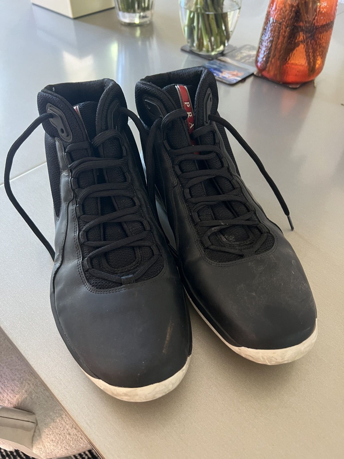 Prada Prada America’s Cup High-Top Sneakers – Men’s US 12 / EU 41 Size US 12 / EU 45 - 6 Thumbnail