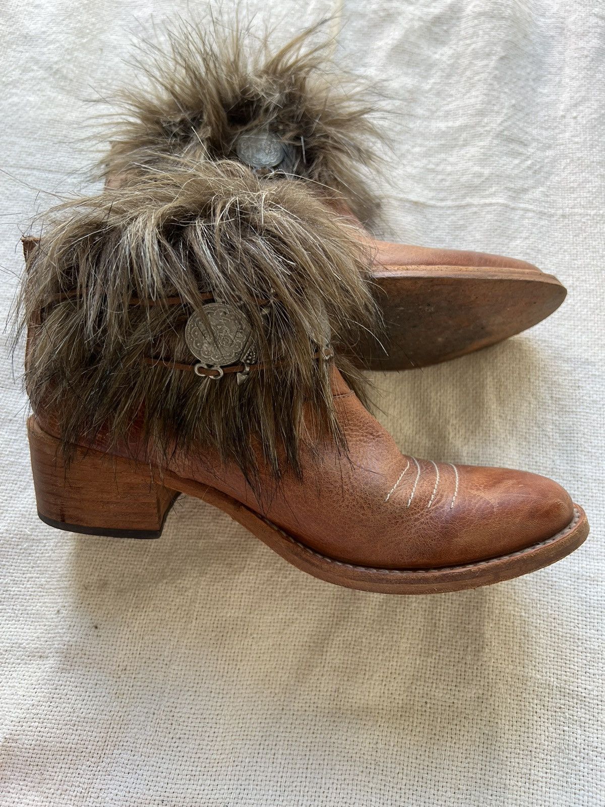 Other Leather boots Size US 7 / IT 37 - 2 Thumbnail
