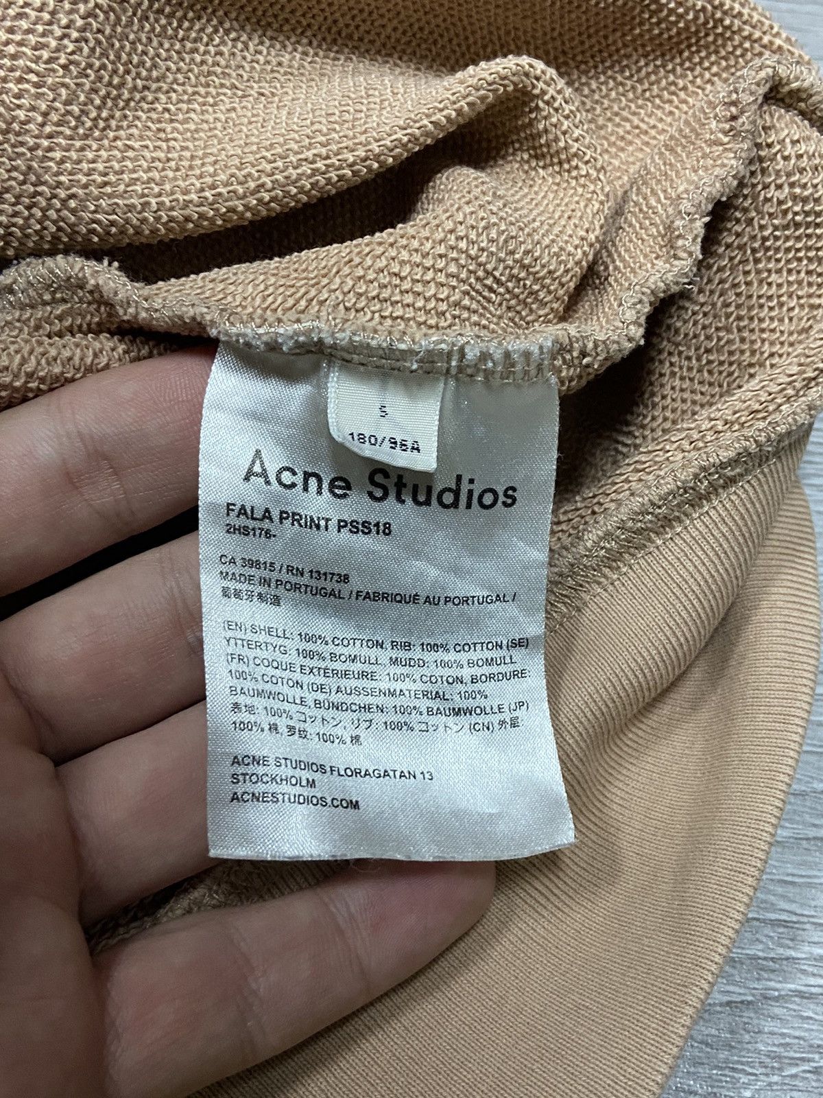 Acne Studios Acne Studios Fala Print Hoodie SS18 Size US M / EU 48-50 / 2 - 6 Thumbnail