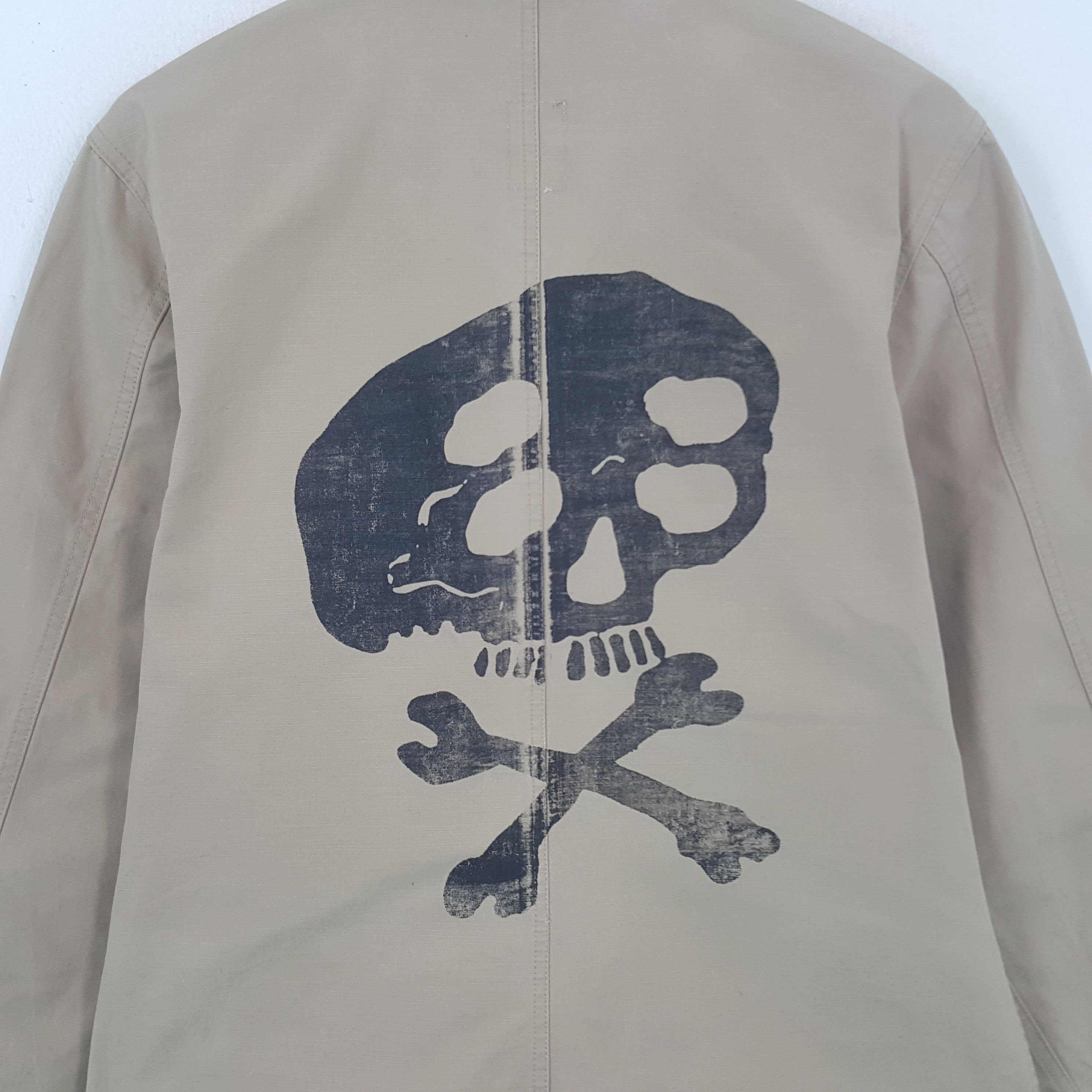 Japanese Brand Vintage Japanese Worker x Custom Art Skulls Jacket Size US M / EU 48-50 / 2 - 2 Thumbnail