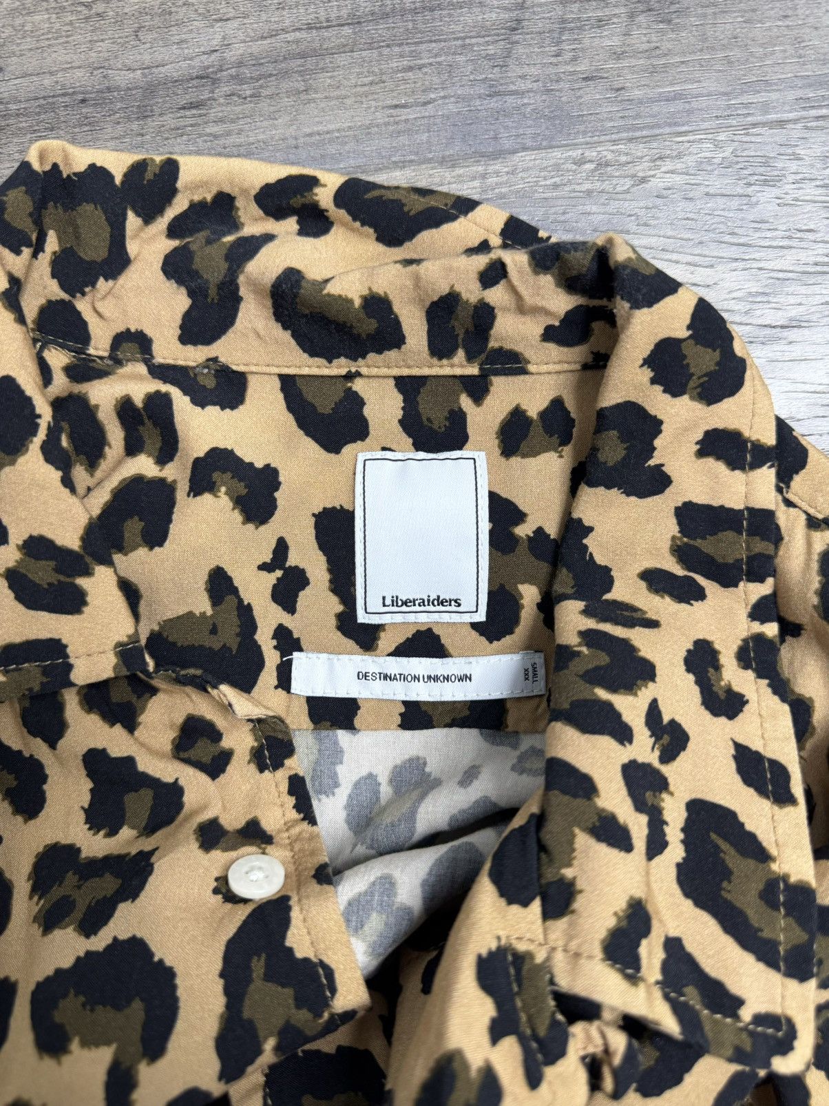 Liberaiders LIBERAIDERS - LEOPARD RAYON SHIRT - LEOPARD Size US S / EU 44-46 / 1 - 3 Thumbnail