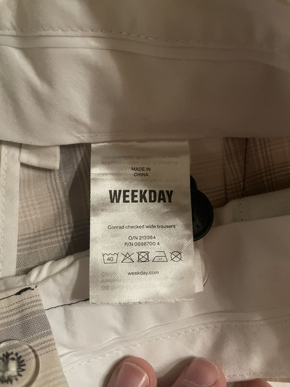 Weekday Weekday Smart Trousers Size US 34 / EU 50 - 4 Thumbnail