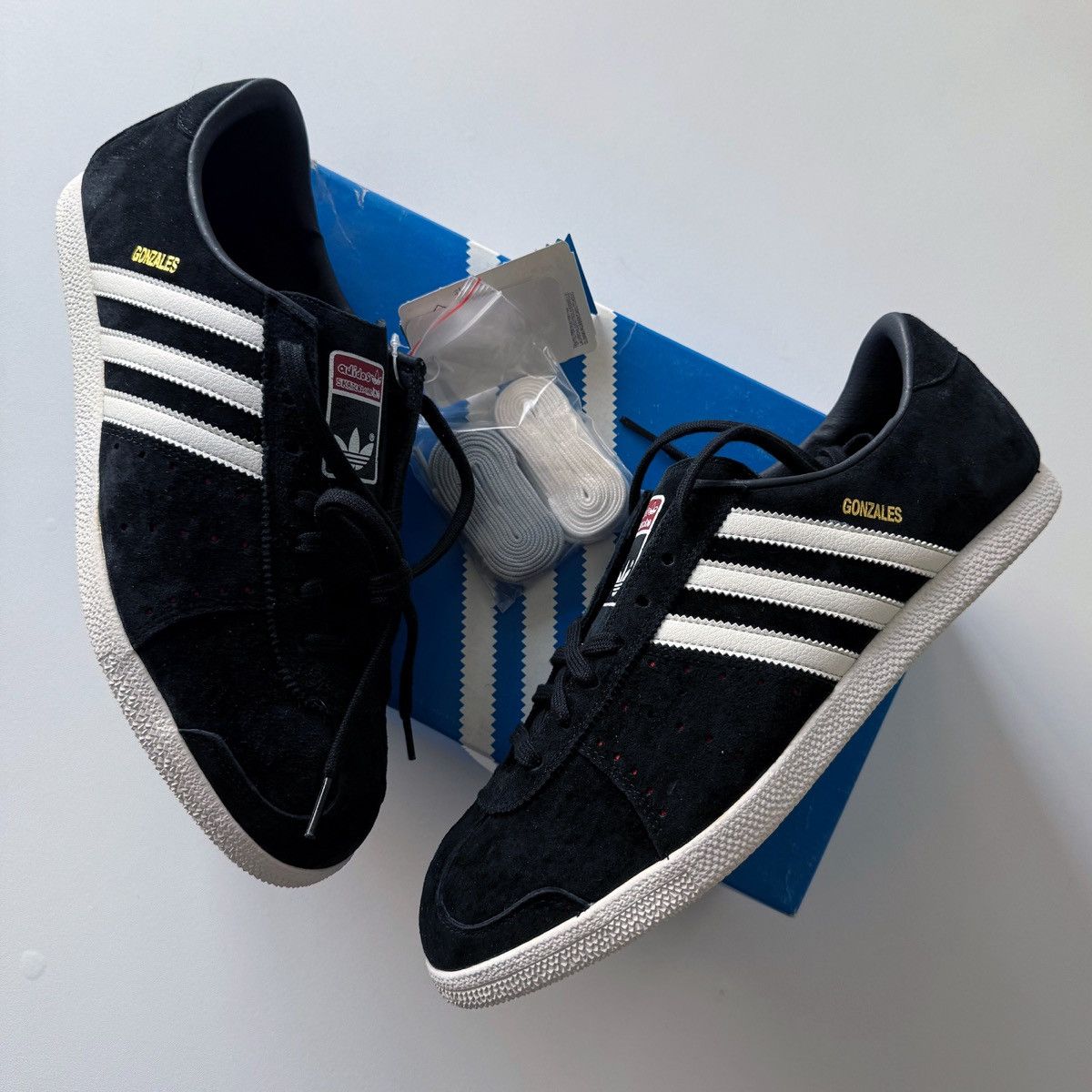 Adidas 2011 Adidas Skateboarding Immotile Mark Gonzales Sneakers Size US 10 / EU 43 - 4 Thumbnail