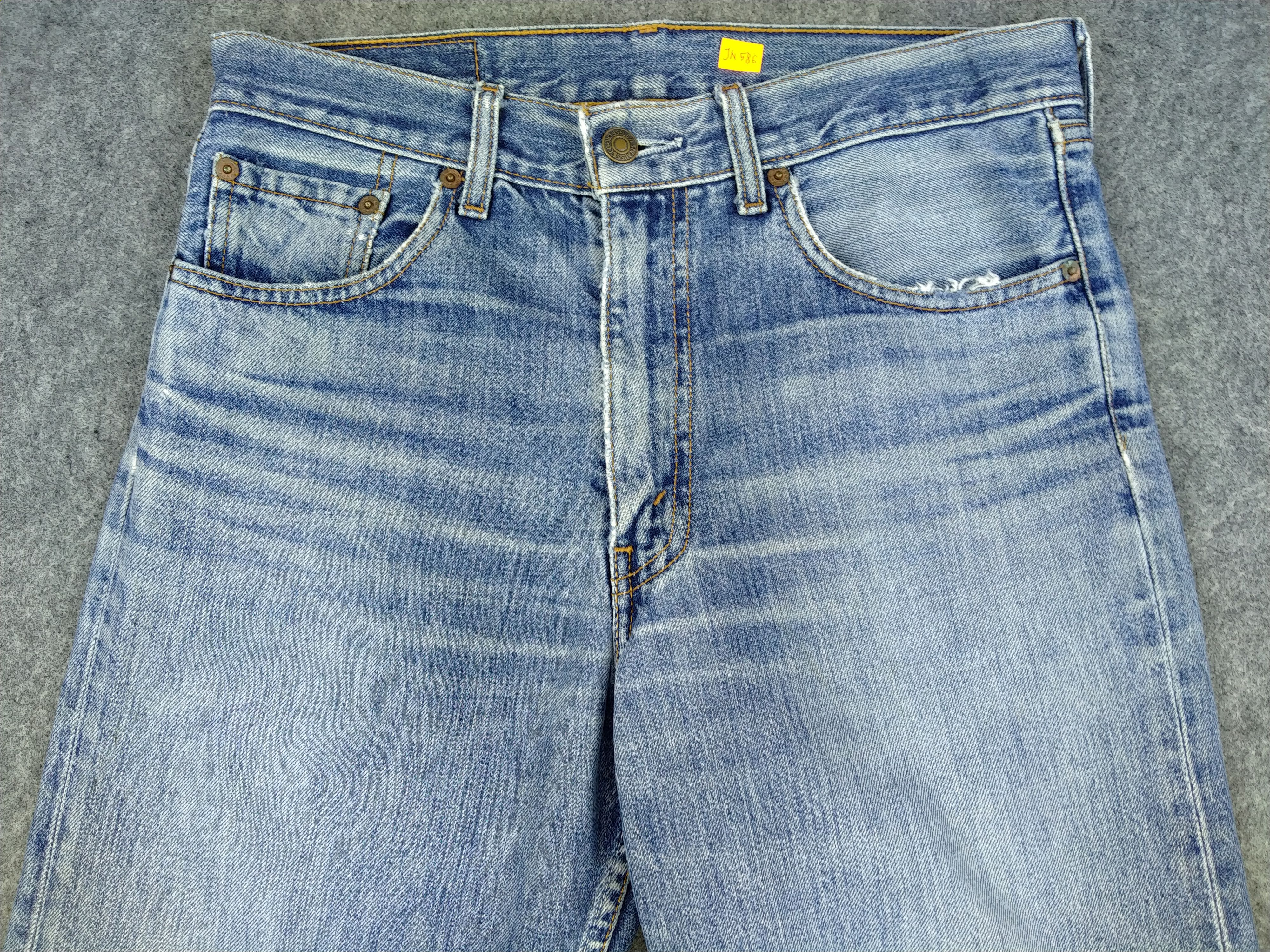 Levi's Vintage Levi's 508 Distressed Blue 30x29 Denim -JN586 Size US 32 / EU 48 - 3 Thumbnail
