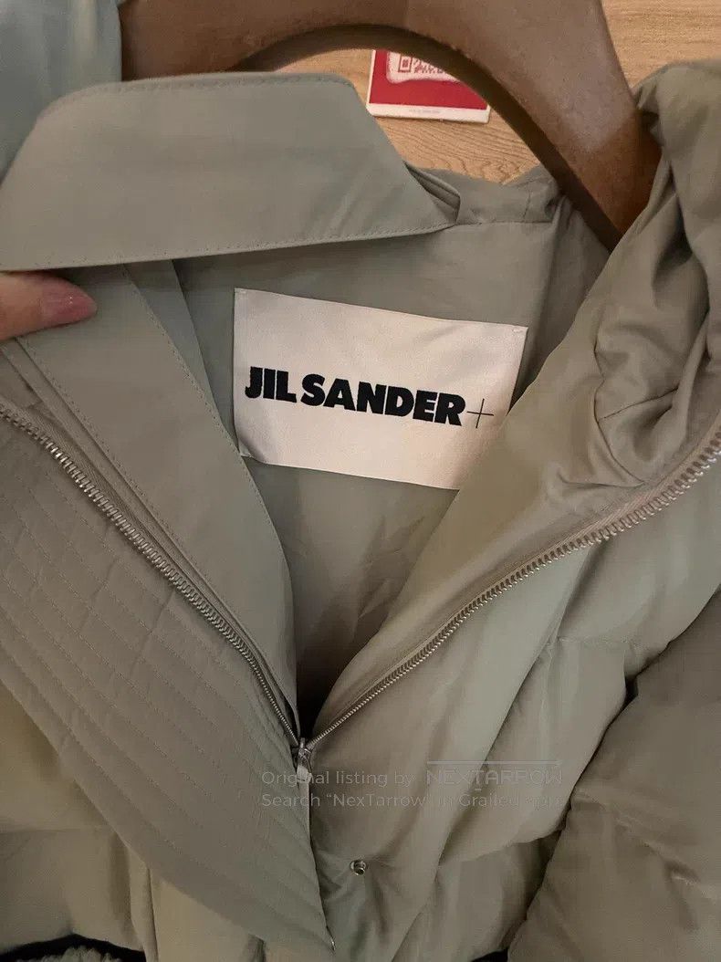 Jil Sander Jil Sander Women's long hooded down jacket Size S / US 4 / IT 40 - 6 Thumbnail