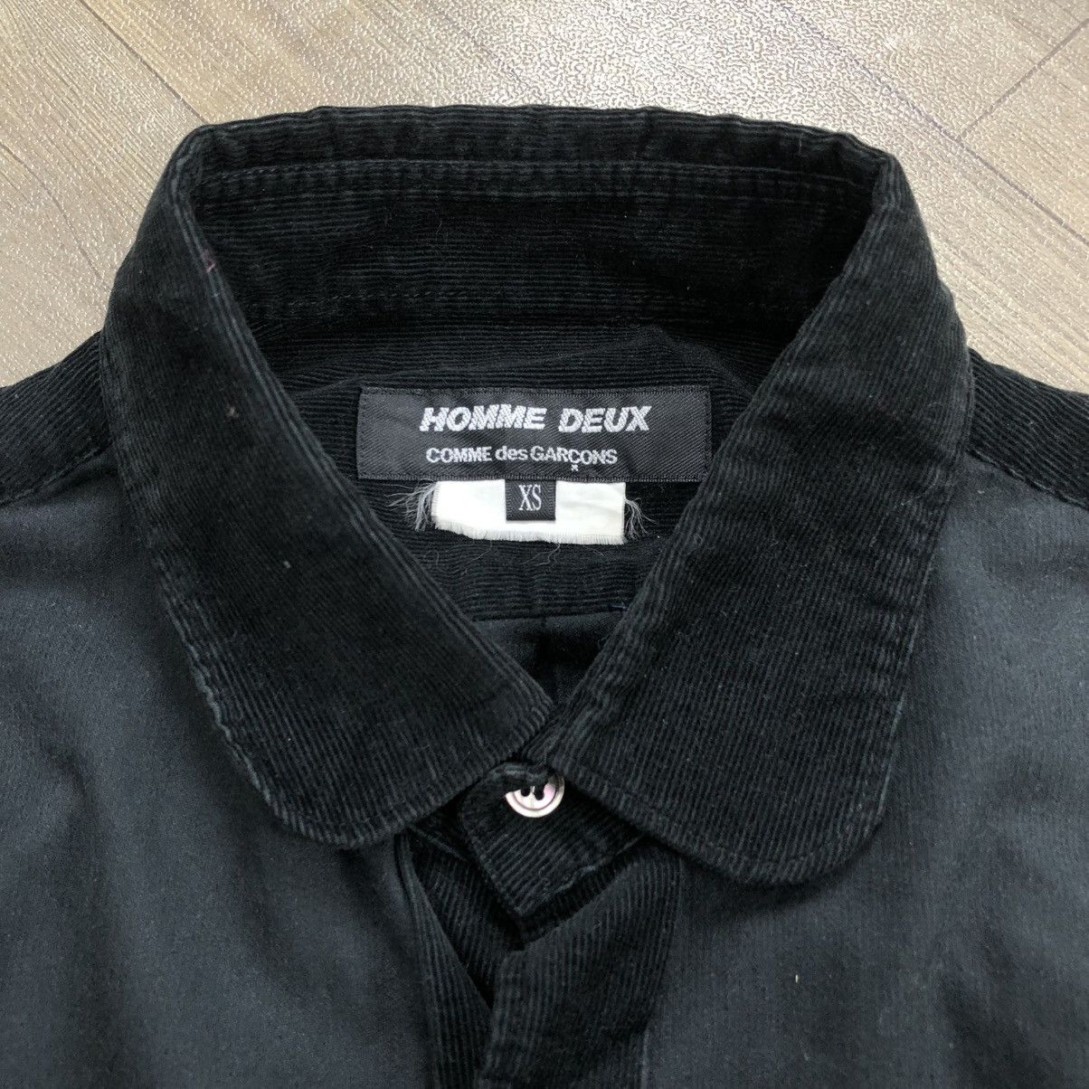 Comme des Garcons Homme Deux AW10 Comme des Garcons Homme Deux CDG Corduroy Mix Shirt Size US S / EU 44-46 / 1 - 7 Thumbnail
