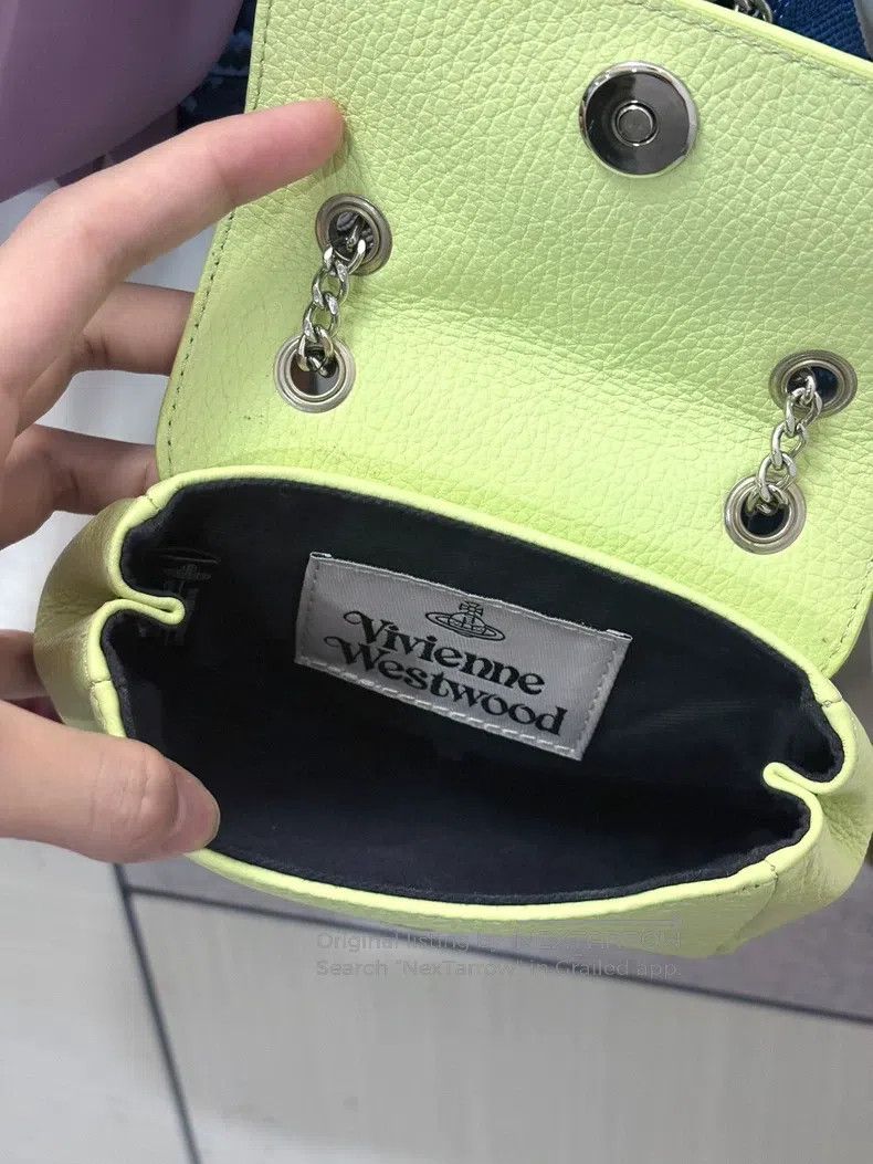 Vivienne Westwood Vivienne Westwood size os Chain mini crossbody bag, light g Size ONE SIZE - 4 Thumbnail