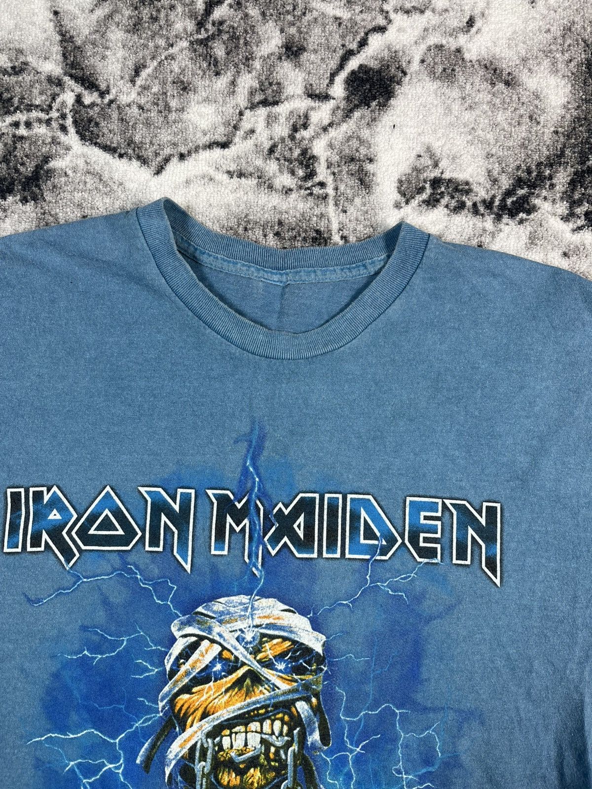Iron Maiden Iron Maiden Powerslave Eddie Graphic Tee Size US XL / EU 56 / 4 - 4 Thumbnail