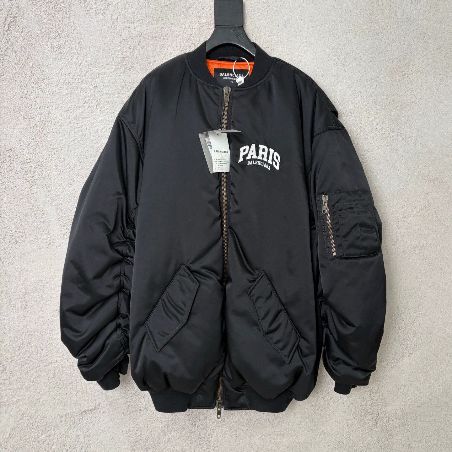 Balenciaga Balenciaga Paris All in Bomber | Grailed