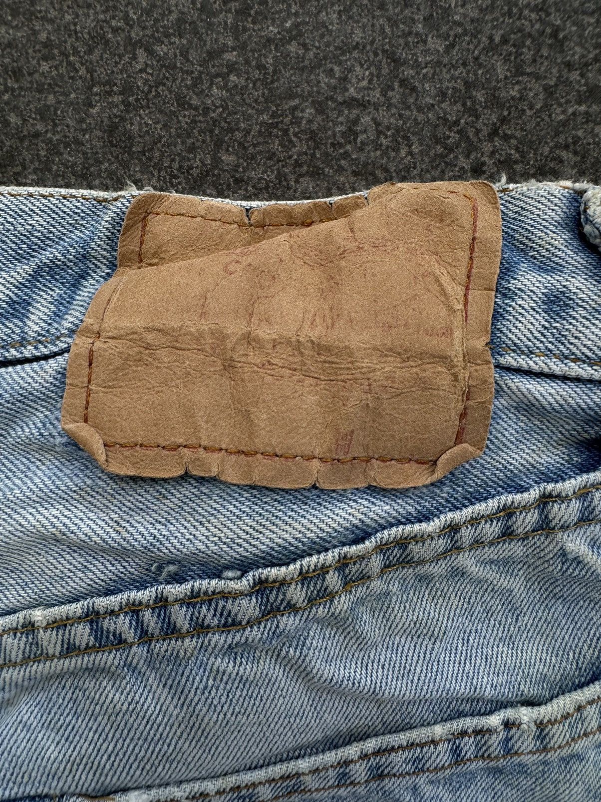 Levi's 💸LASTDROP💸 Redline Levis 501 #6 Button Selvedge Distressed Size US 28 / EU 44 - 14 Thumbnail