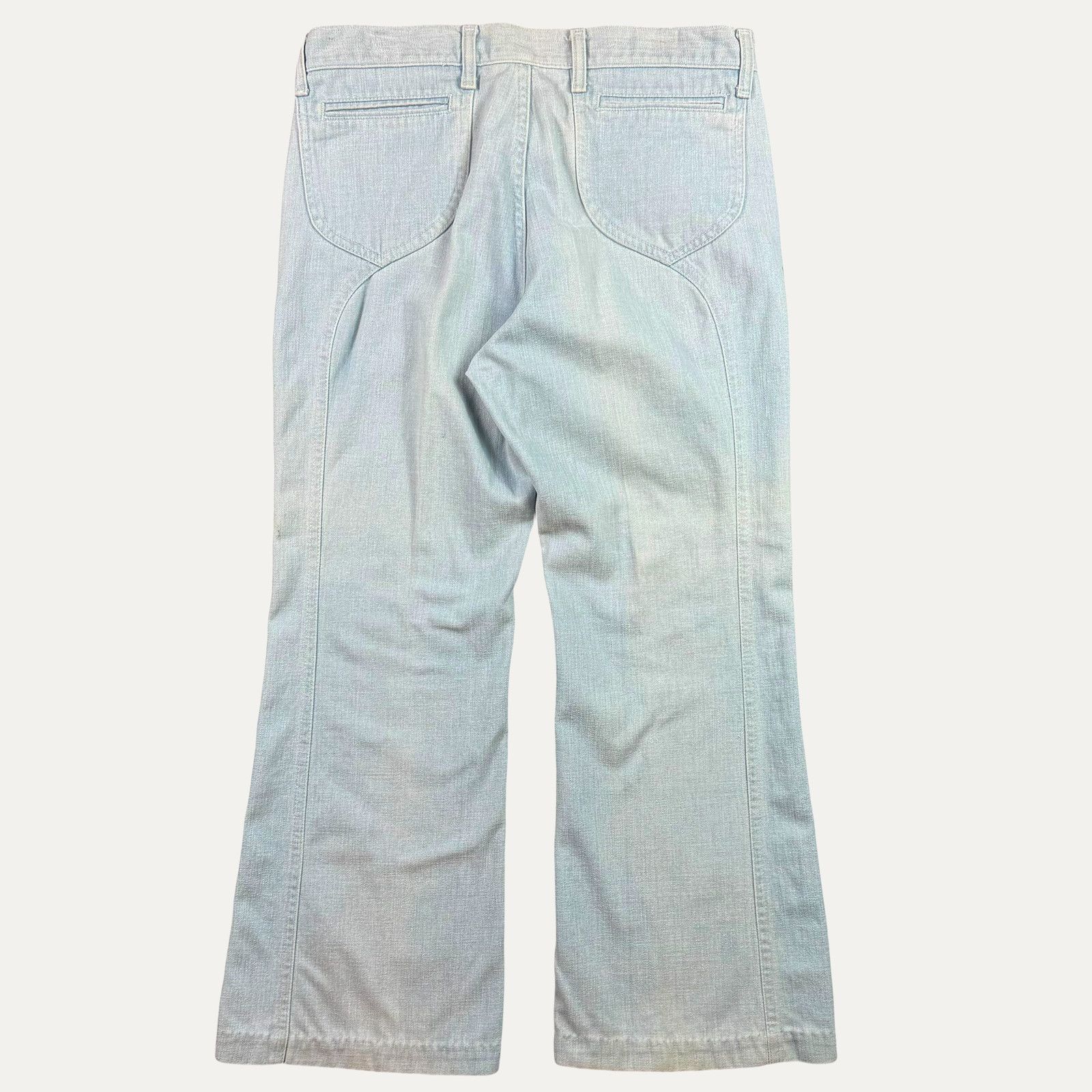 Lee Vintage 90s Lee Bell Bottom Jeans Size US 32 / EU 48 - 2 Thumbnail