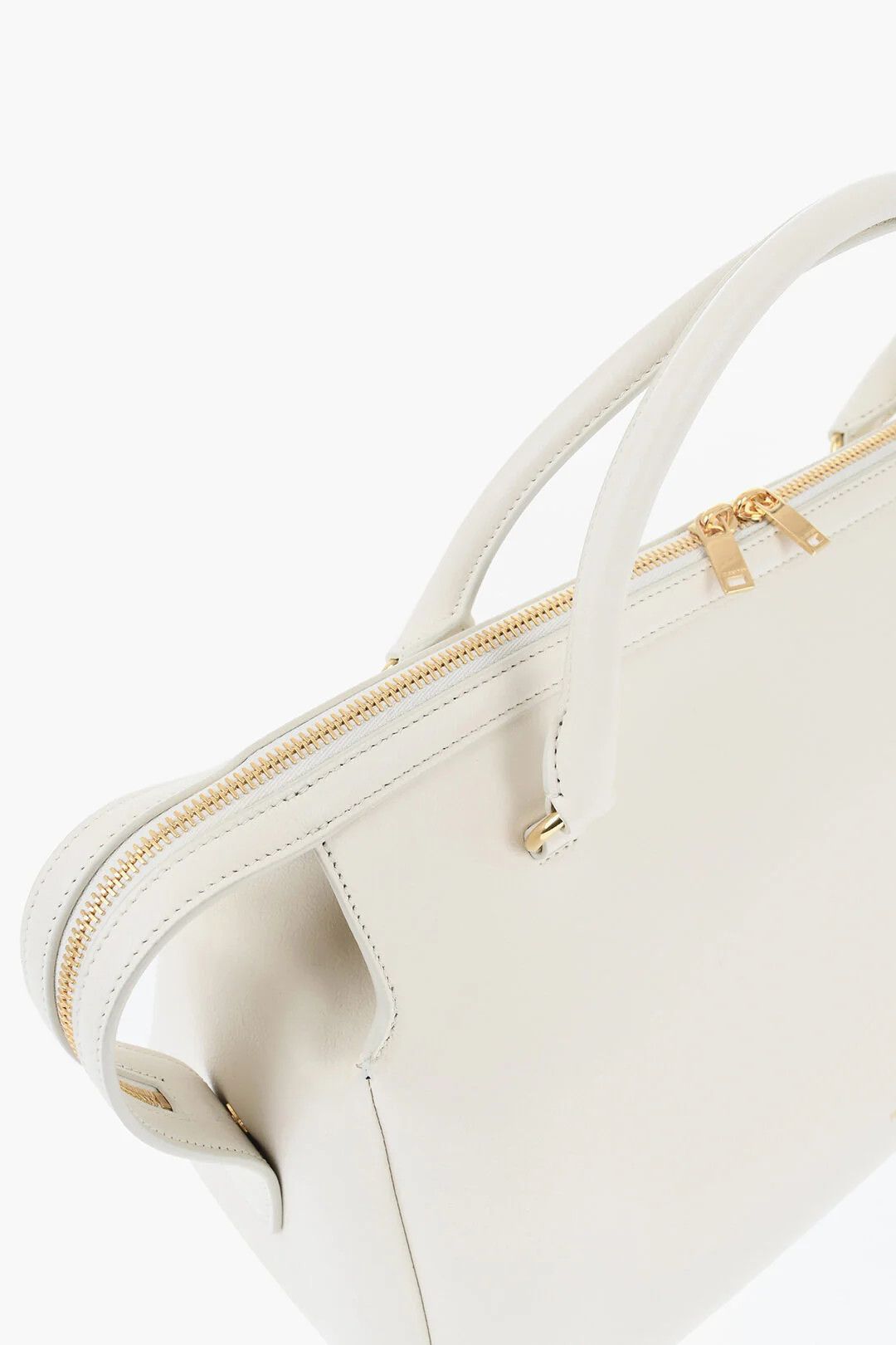 Jil Sander og1mm0626 Size: OS / Leather Handbag in White Size ONE SIZE - 3 Thumbnail