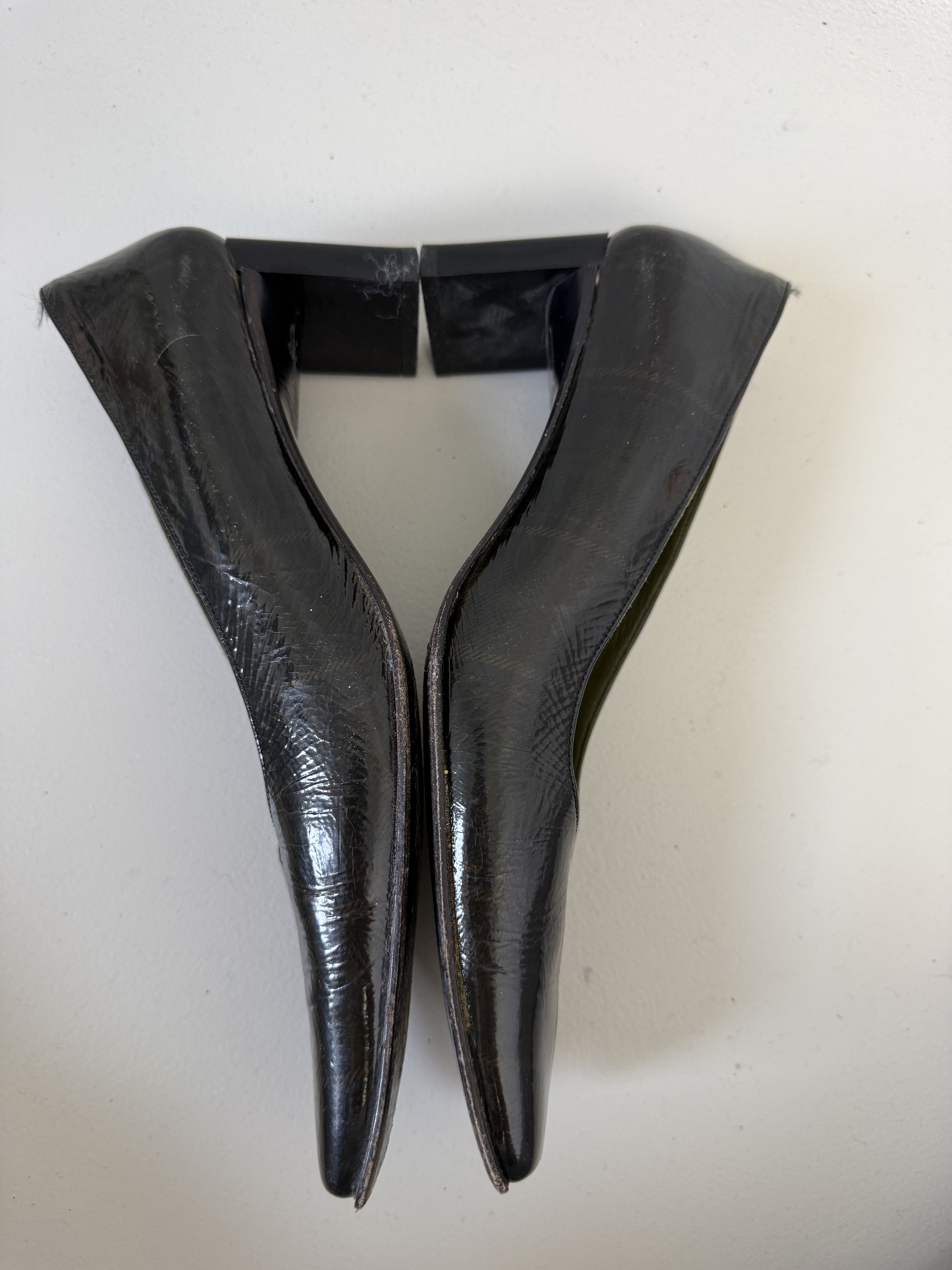 Kenzo Kenzo vintage heels square end checked rare Size US 8.5 / IT 38.5 - 8 Thumbnail
