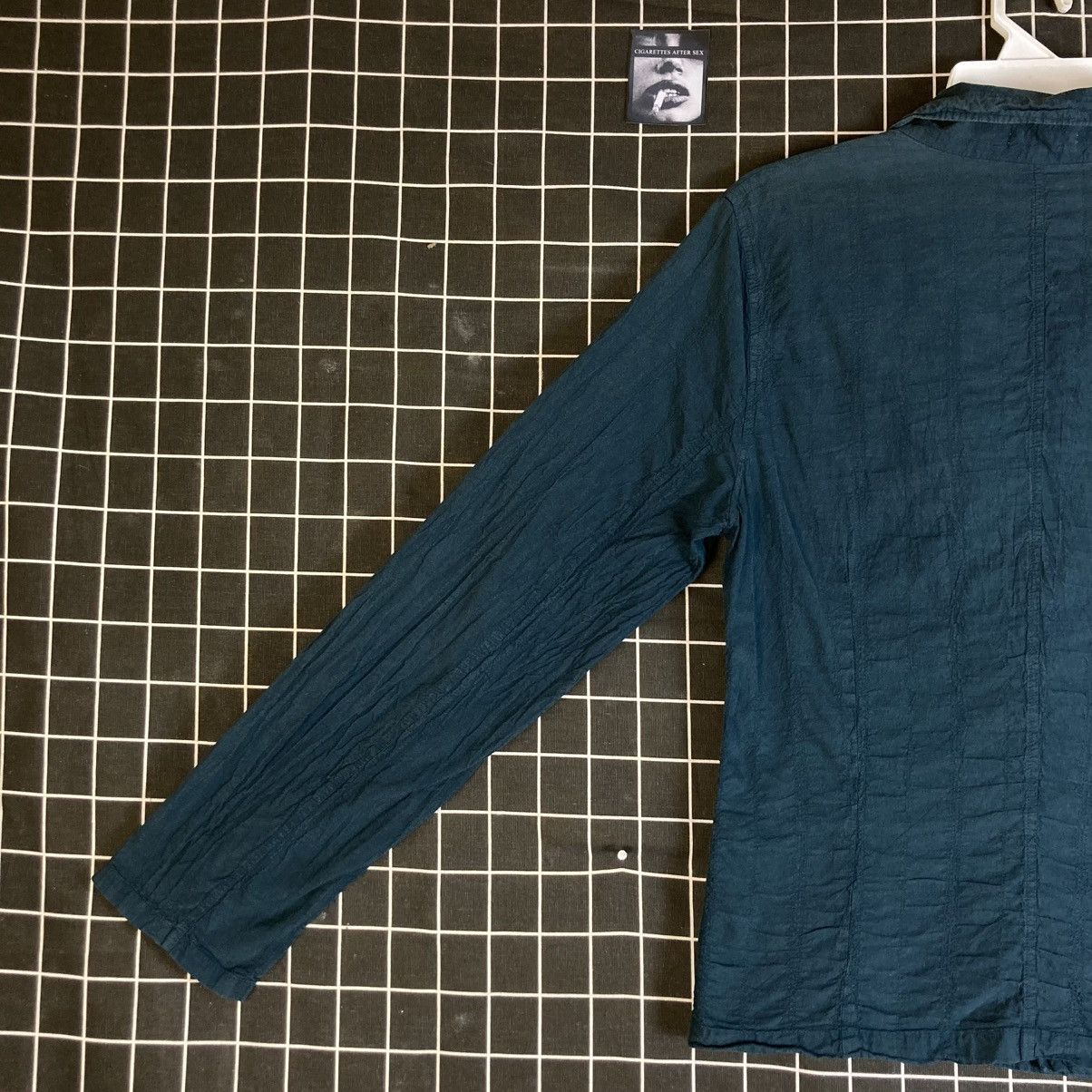 Issey Miyake 🇯🇵 PLANTATION by ISSEY MIYAKE BUTTON UP LINEN JACKET Size M / US 6-8 / IT 42-44 - 6 Thumbnail