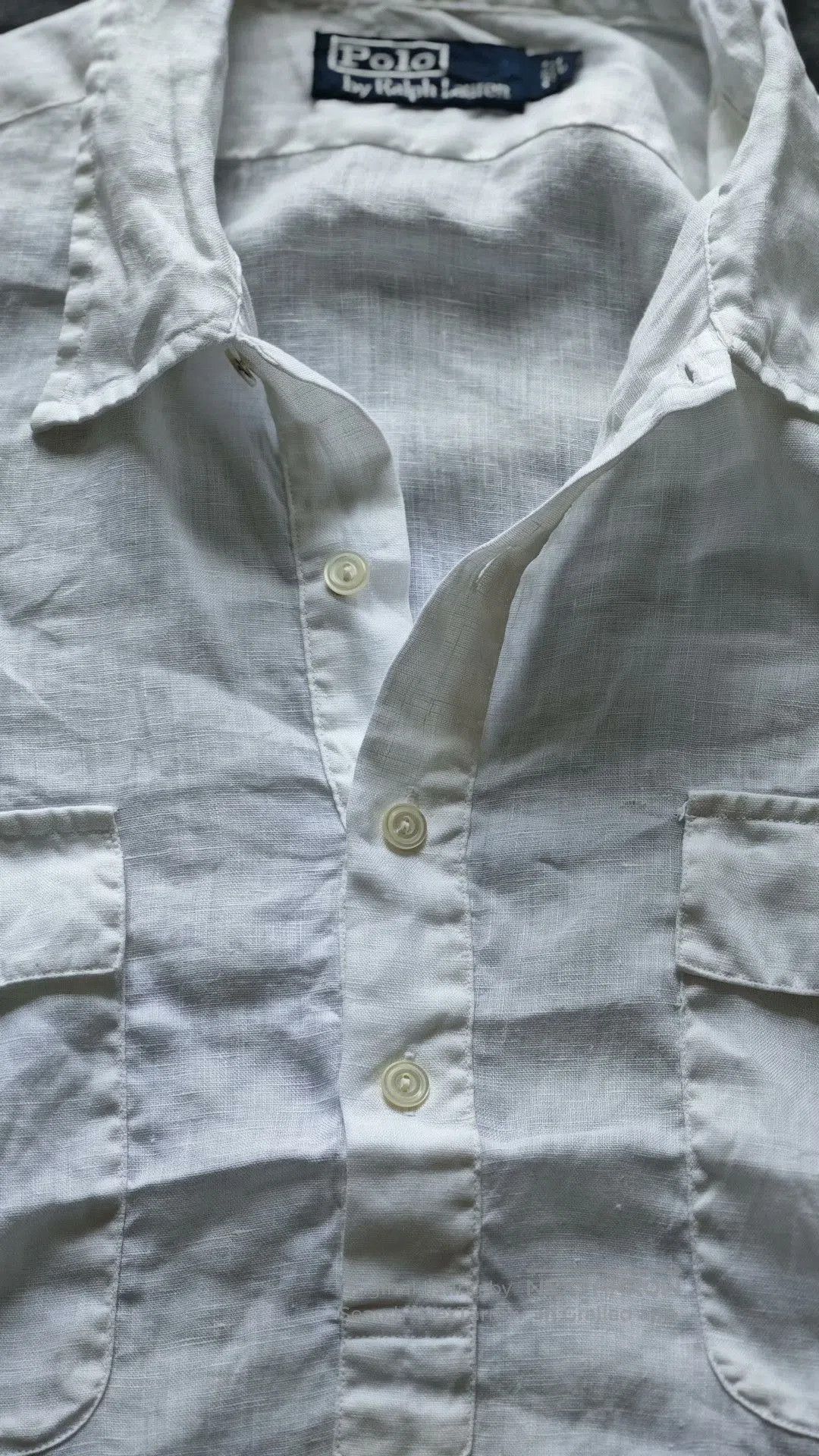 Polo Ralph Lauren Polo Ralph Lauren Vintage Linen Shirt. Size US M / EU 48-50 / 2 - 2 Thumbnail