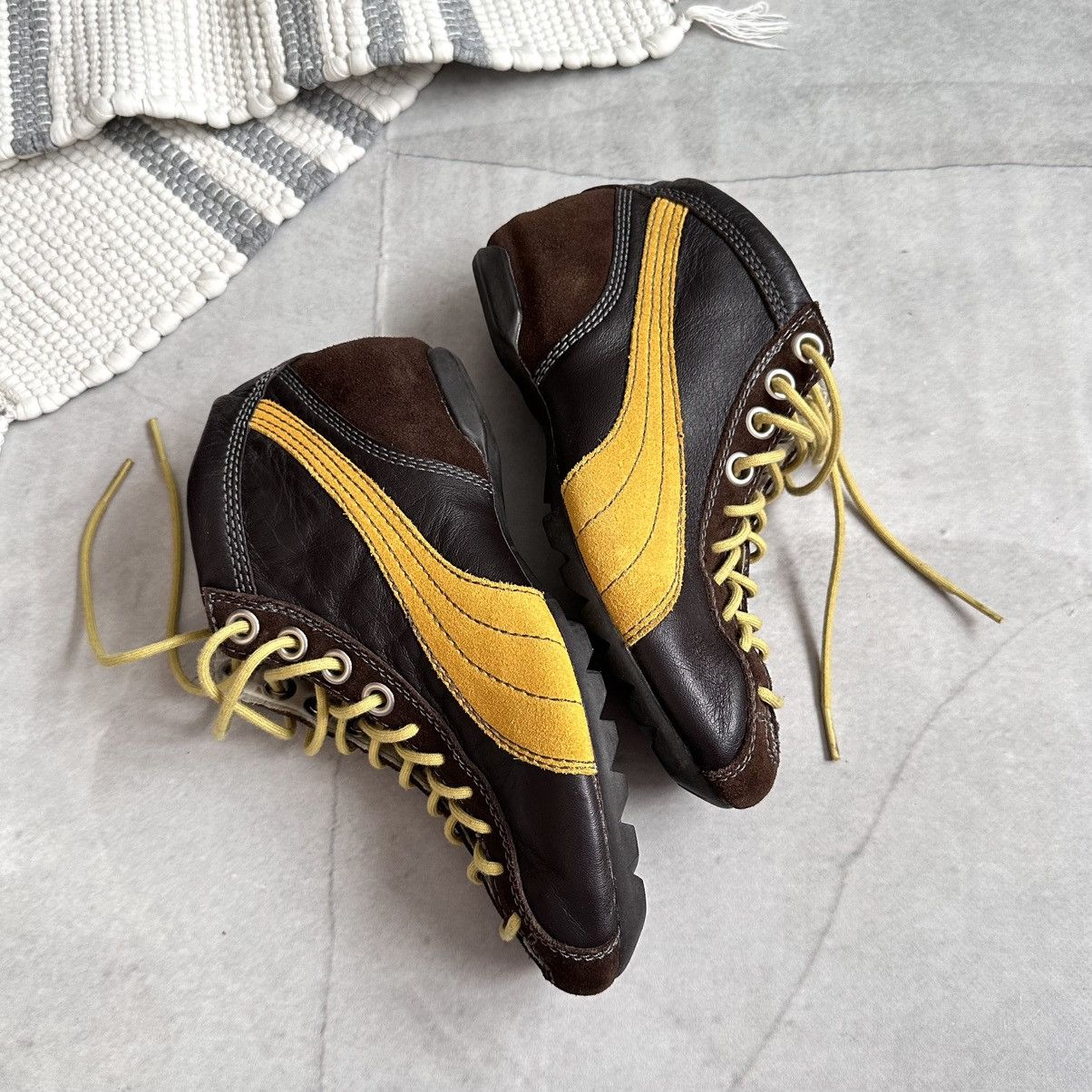 Jil Sander × Puma RARE Puma Boxing Biker Sneakers Boots Speedcat Vibe Size US 7 / IT 37 - 13 Thumbnail