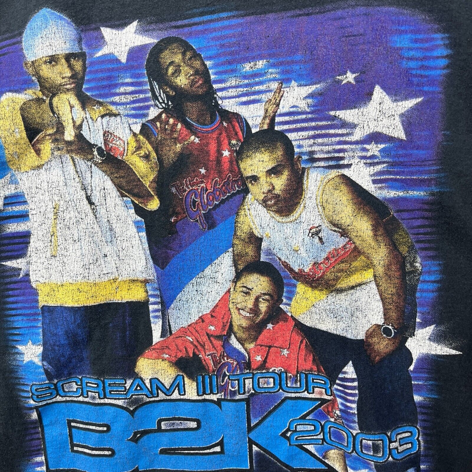 Vintage Vintage 2003 B2K Scream III NickCannon Rap Tee Hip Hop Large Size US L / EU 52-54 / 3 - 9 Thumbnail