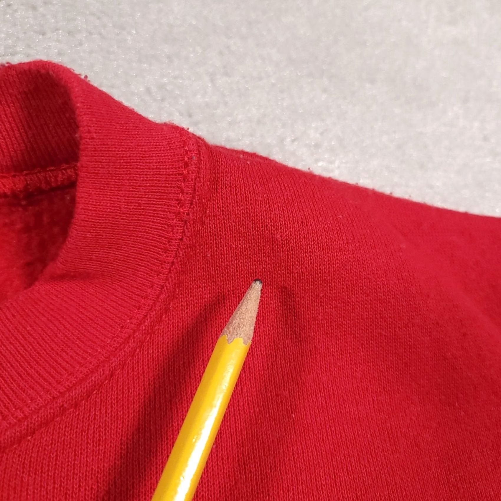 Mickey Unlimited VINTAGE Mickey Mouse Christmas Sweatshirt Adult XL Red Jerry Leigh USA Made Sweatshirt Size US XL / EU 56 / 4 - 7 Thumbnail