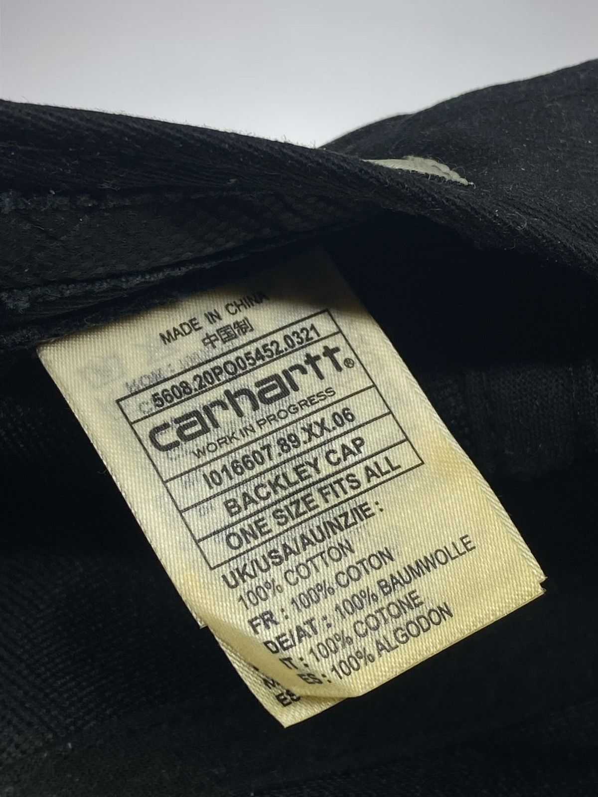 Carhartt Carhartt WIP streetwear 5 panel cap one size Size ONE SIZE - 13 Thumbnail