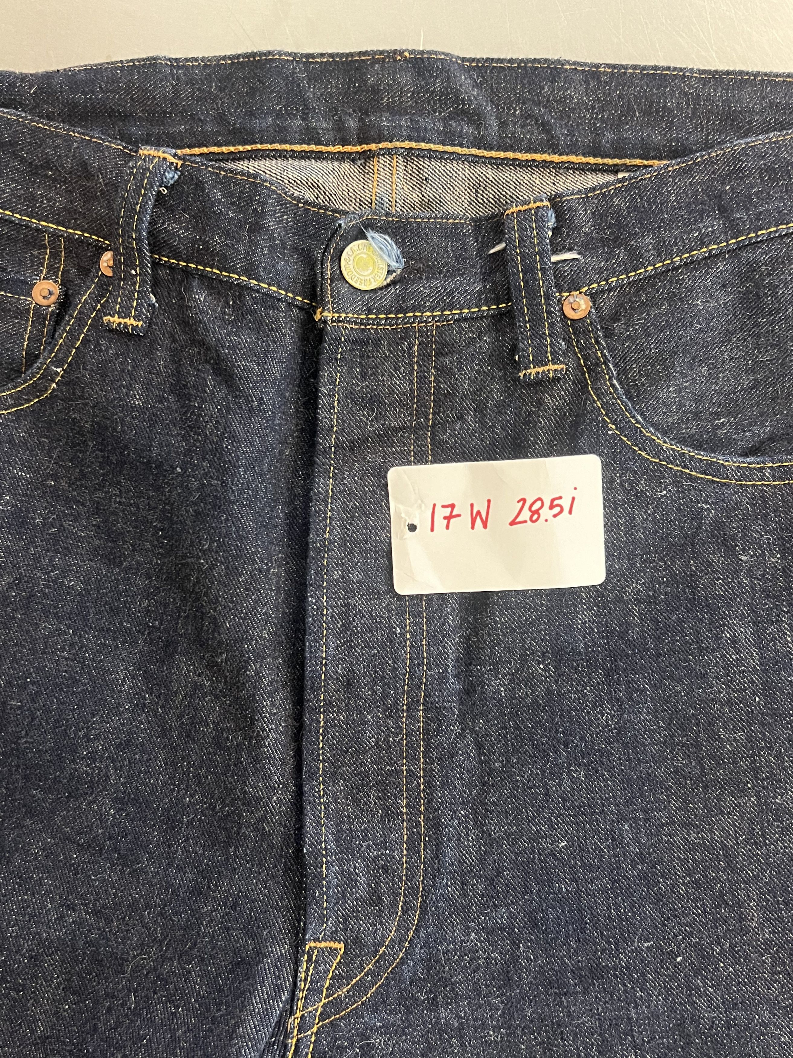 Mister Freedom MISTER FREEDOM DENIM JEANS 34 USA INDIGO SELVEDGE Size US 36 / EU 52 - 6 Thumbnail
