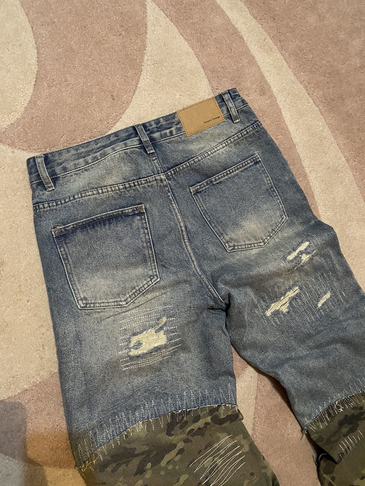 If Six Was Nine If six was nine Japanese Jeans camouflage Distressed Denim Size US 34 / EU 50 - 10 Thumbnail