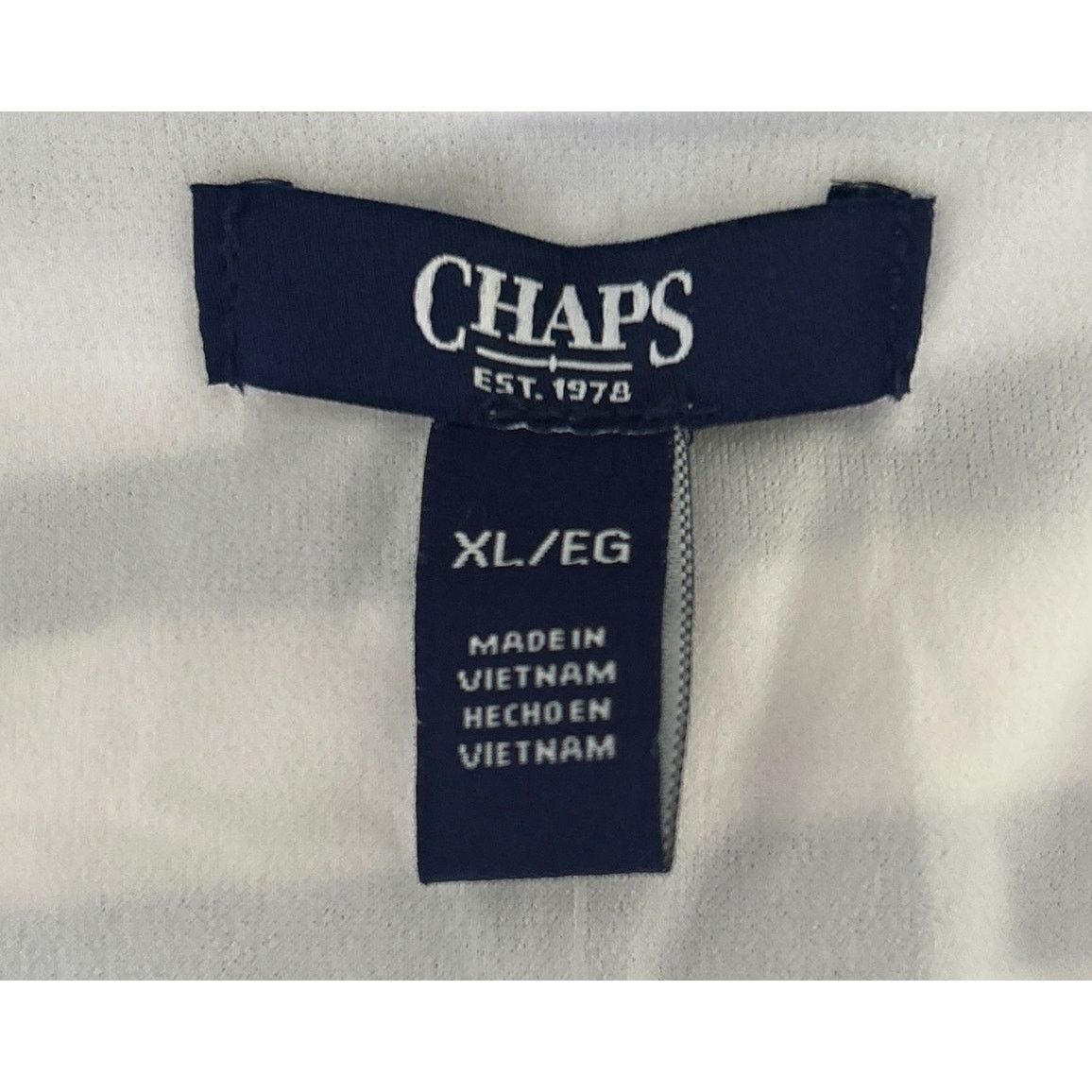 Chaps Chaps Women's Crewneck Black and White Stripe Knit Dress XL Size XL / US 12-14 / IT 48-50 - 6 Thumbnail