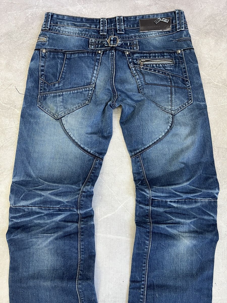 Seditionaries Rare washed japanese zipper pants rick owens style y2k Size US 33 - 7 Thumbnail