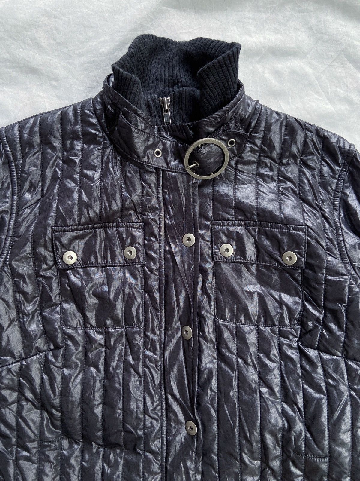 Japanese Brand MINI CHOPPER PUNK STYLE ZIP JACKET Size US S / EU 44-46 / 1 - 7 Thumbnail