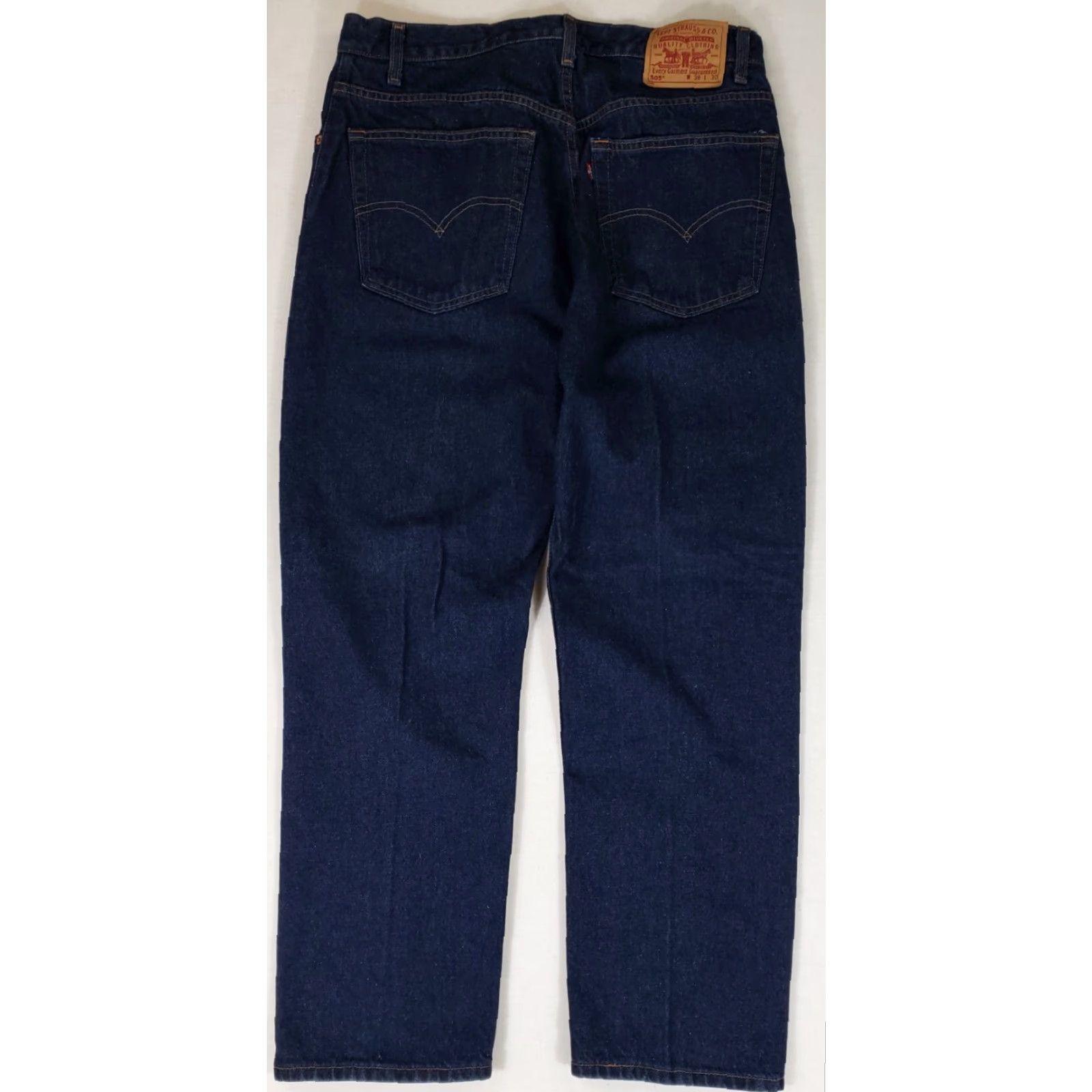Levi's VINTAGE Levi's 505 VTG Y2K Regular Fit Jeans Blue Mens 36x30 Inseam 30 5-Pocket Design Denim Cotton Straight Size US 36 / EU 52 - 5 Thumbnail
