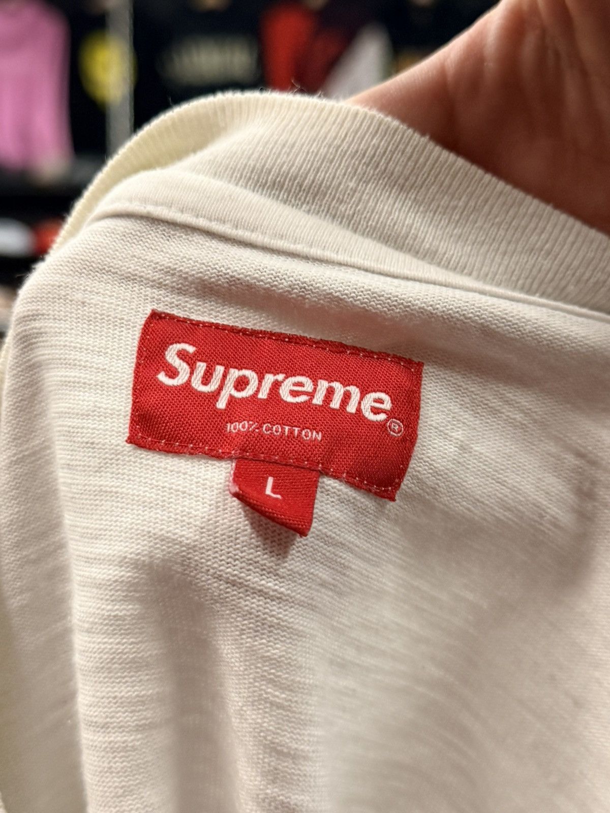 Supreme supreme pocket t-shirt Size US L / EU 52-54 / 3 - 3 Thumbnail
