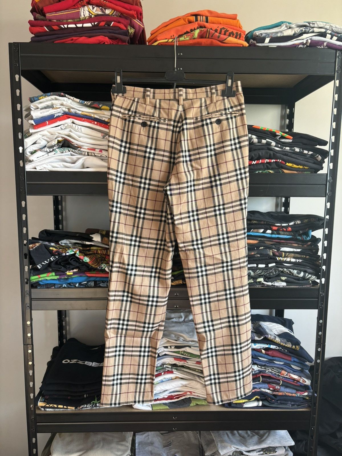 Burberry × Japanese Brand × Vintage Vintage Burberry Black Label Nova Check Pants Rare Size US 30 / EU 46 - 3 Thumbnail
