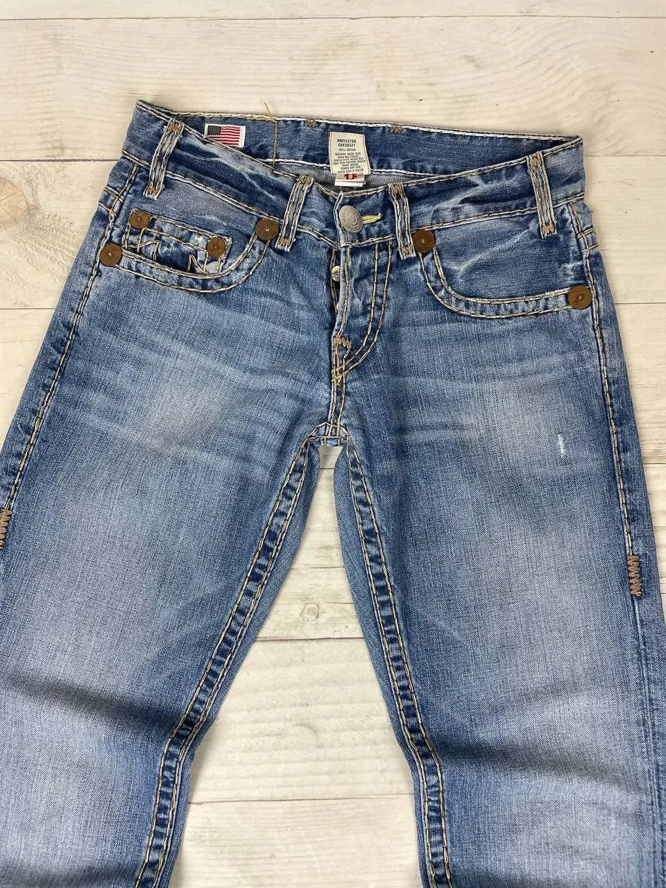True Religion Vintage True Religion Logan Super T Denim Jeans 90s USA Size US 30 / EU 46 - 3 Thumbnail