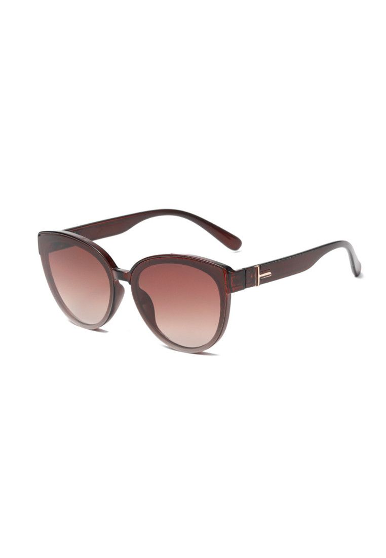 Other Brown Square Frame Brown Lens Polarized Sunglasses Size ONE SIZE - 1 Thumbnail