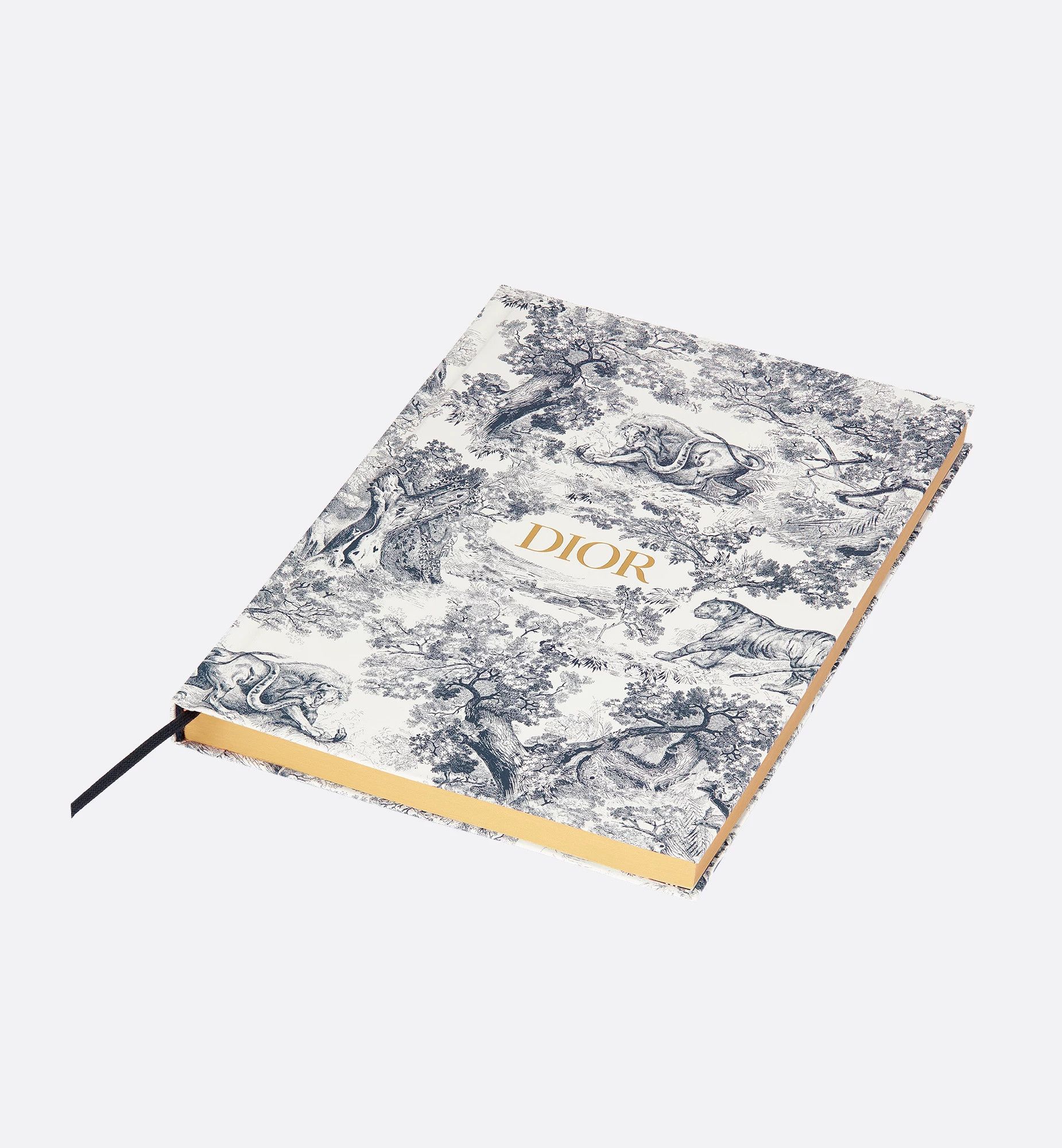 Dior Christian Dior Blue Toile de Jouy Large Notebook Size ONE SIZE - 3 Thumbnail