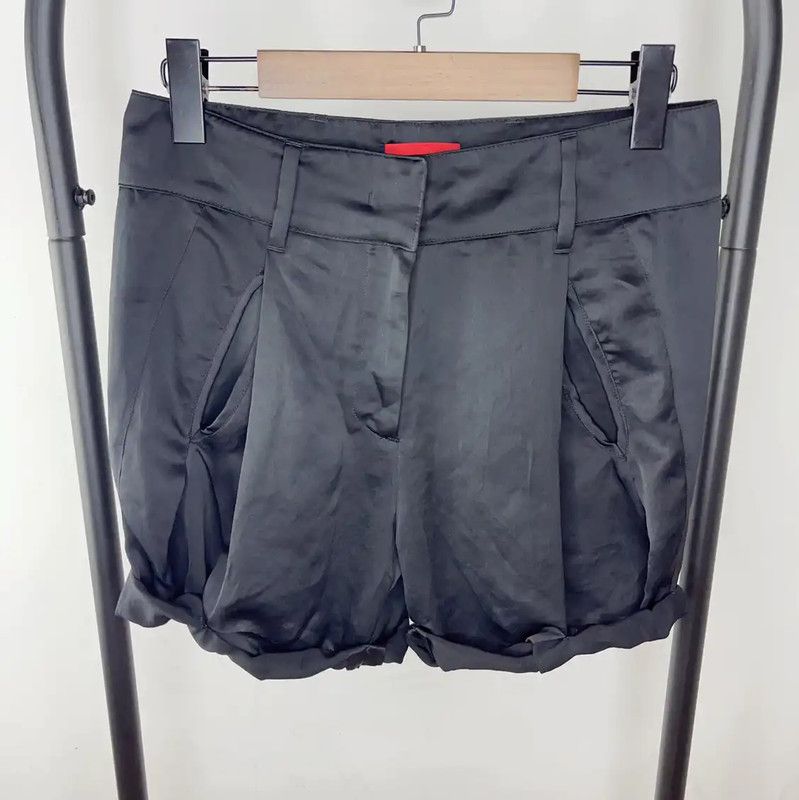 Prada Prada Women's Black Polyester Shorts Size 23" - 1 Thumbnail