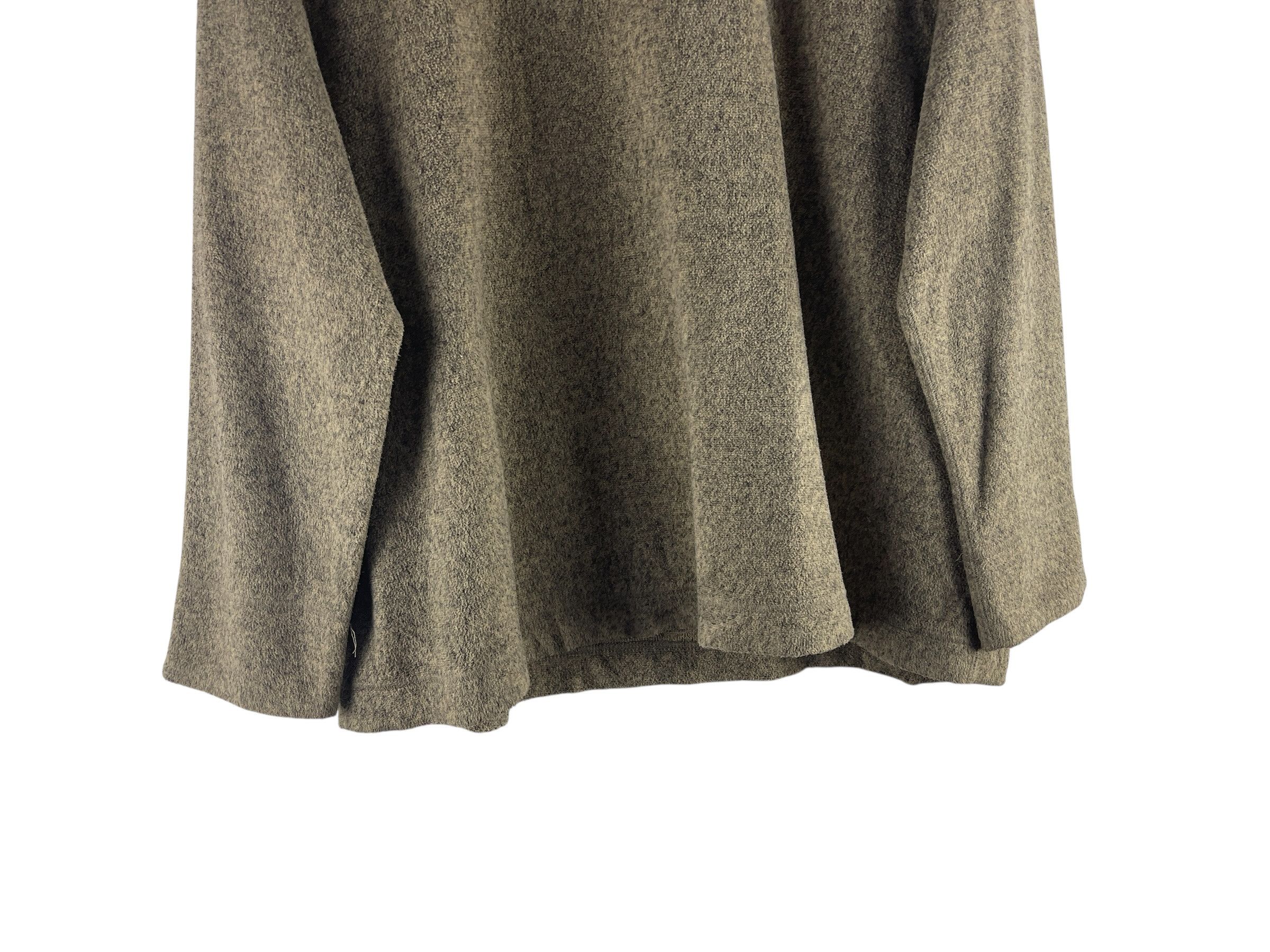 Ne-Net Né-net Asymmetrical Collar Knit Pullover Japanese Designer Size US L / EU 52-54 / 3 - 10 Thumbnail