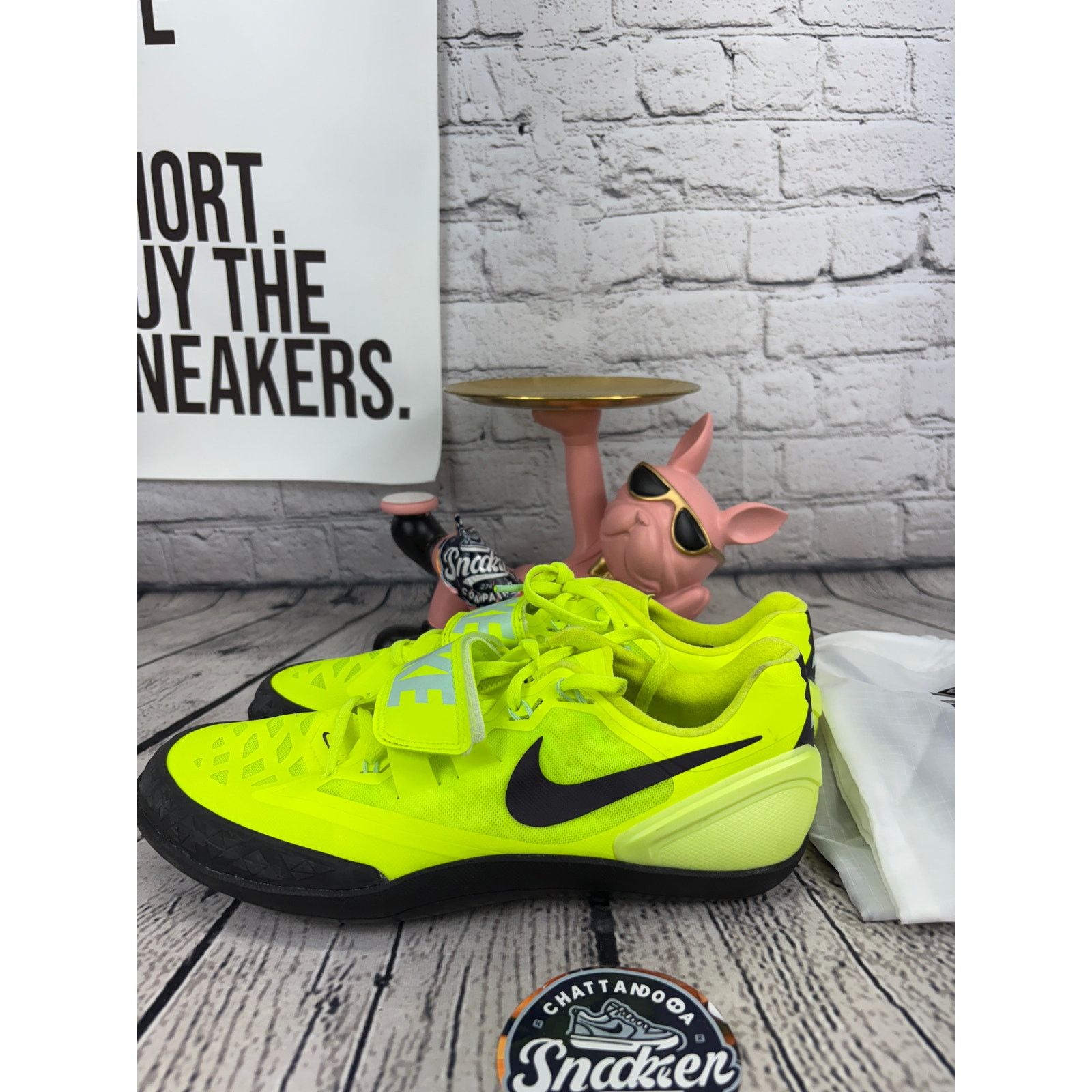 Nike Nike Zoom Rotational 6 Track Throwing Shoes Mens 9 Shot Put Size US 9 / EU 42 - 3 Thumbnail