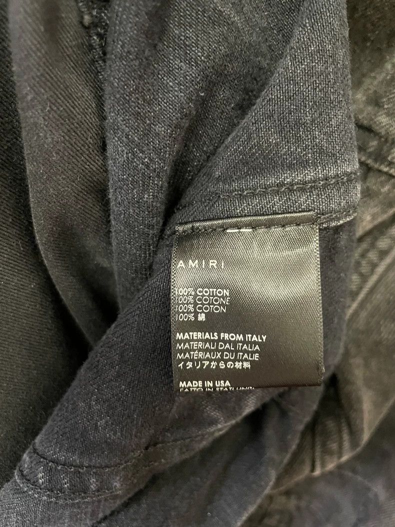 Amiri Amiri MX2 Camo Heavy Wash Denim Jacket Size US M / EU 48-50 / 2 - 8 Thumbnail