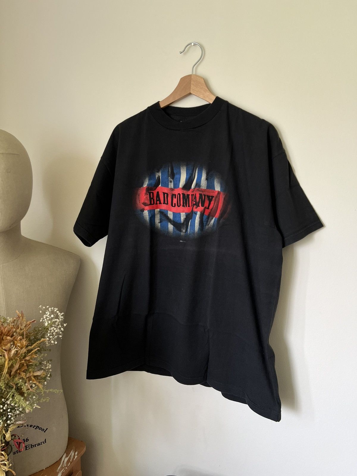 1990x Clothing × Band Tees × Vintage 1995 Bad Company of Strangers 