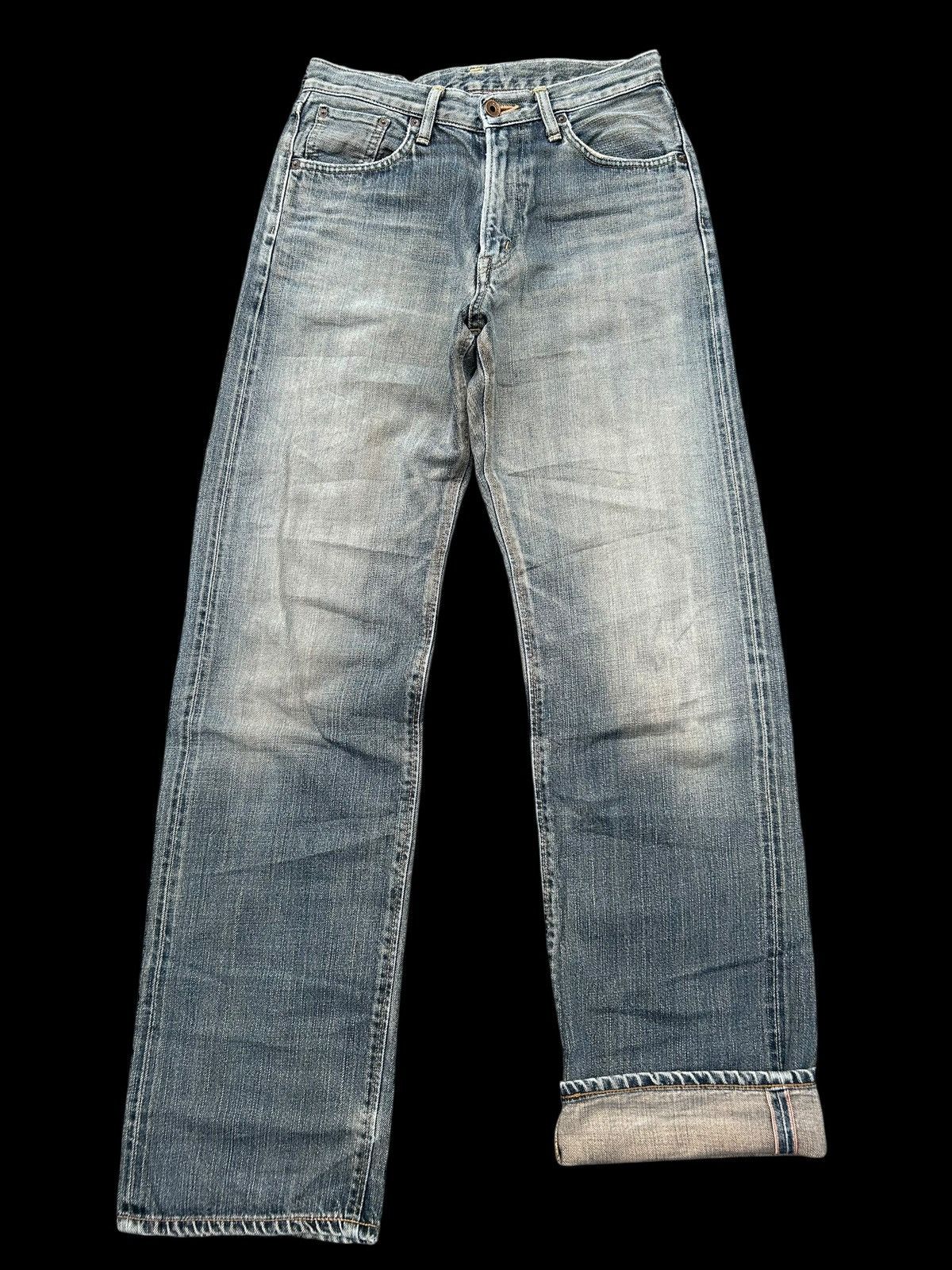 Japanese Brand × Kapital × Vintage Rusty Edwin Selvedge Distressed Denim Jeans Mudwash Size US 29 - 3 Thumbnail