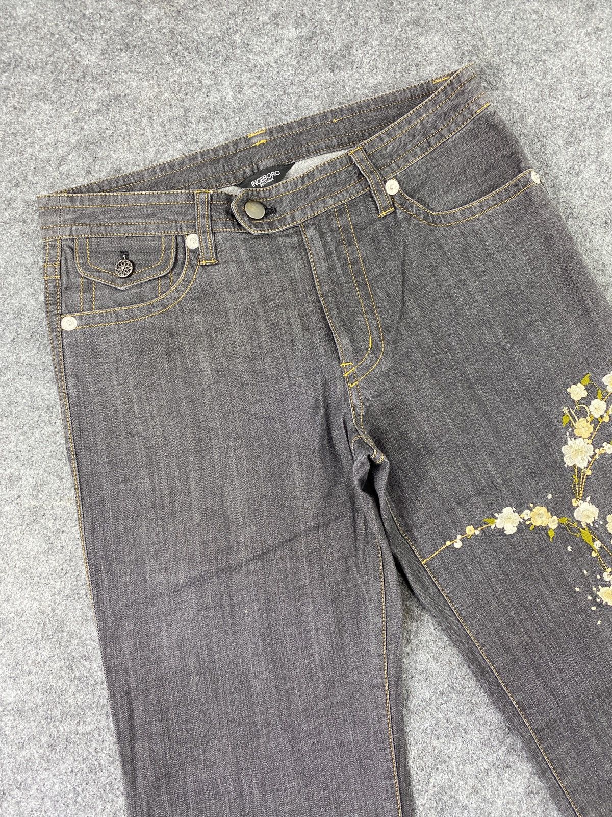 Japanese Brand × Jean Ingeborg Boutique flare pants - J981 Size 29" - 11 Thumbnail