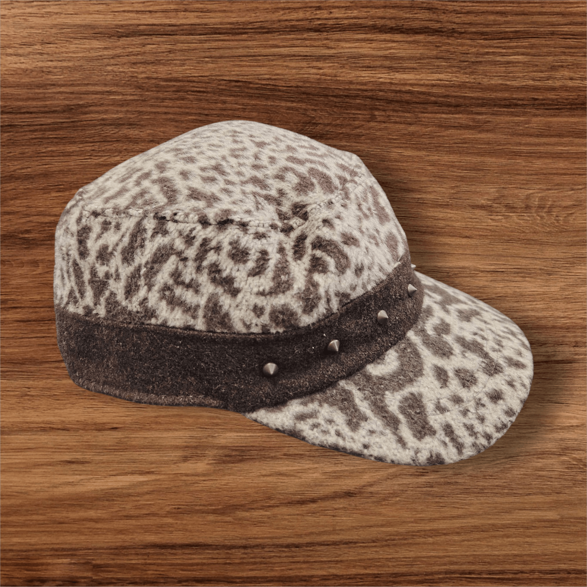 If Six Was Nine Japanese Leopard Camou I6W9 style LGB Military design cap Size ONE SIZE - 3 Thumbnail