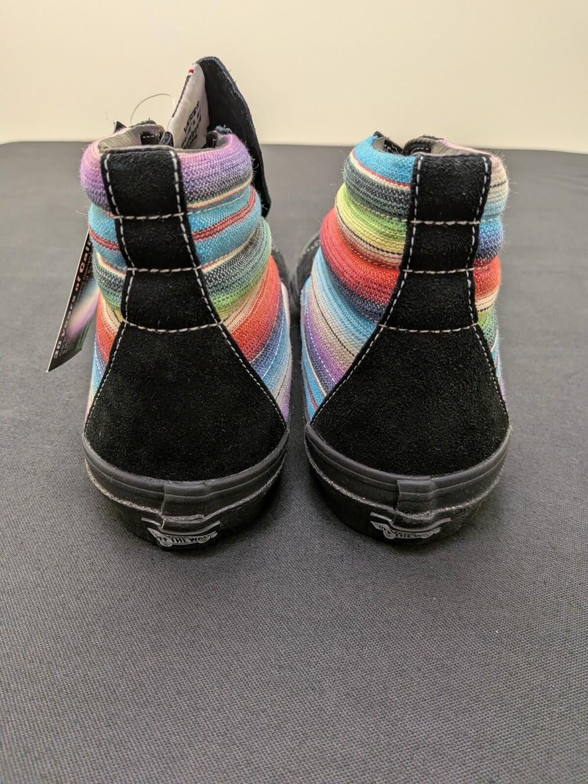Vans Vans Sk8-Hi V38 BE(RB) Black US11 Size US 11 / EU 44 - 8 Thumbnail