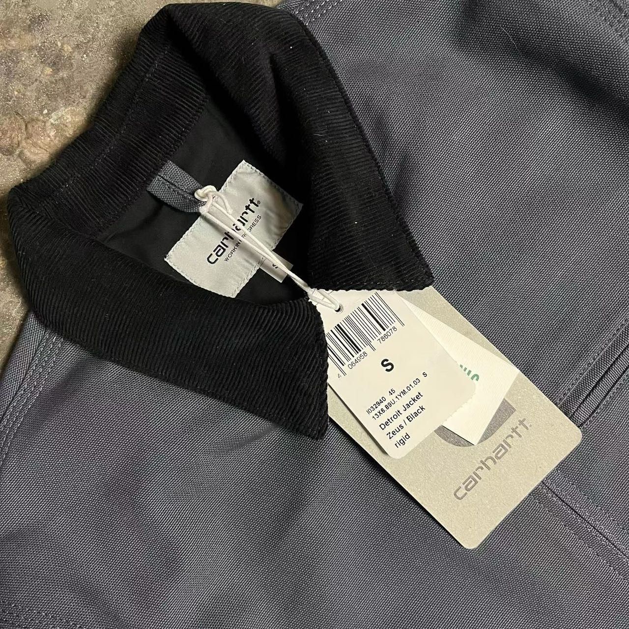 Carhartt Carhartt WIP Detroit Jacket (Summer) – Zeus (Rigid) Size US S / EU 44-46 / 1 - 2 Thumbnail